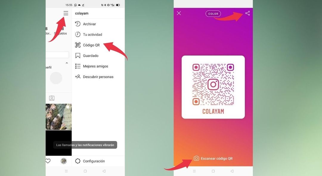 Cómo Crear Y Compartir Tu Código Qr En Instagram 9520