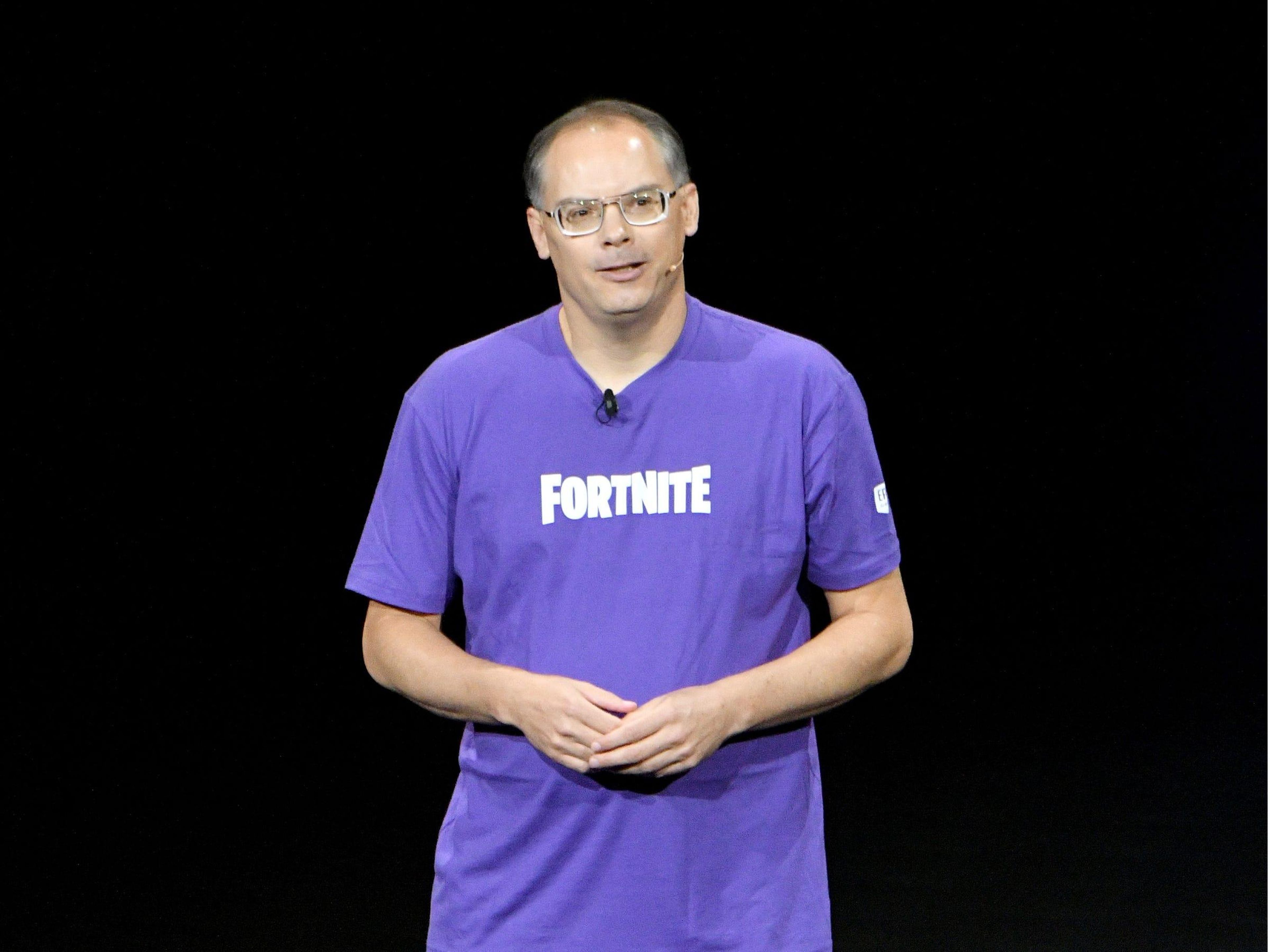 El cofundador de Epic Games, Tim Sweeney.