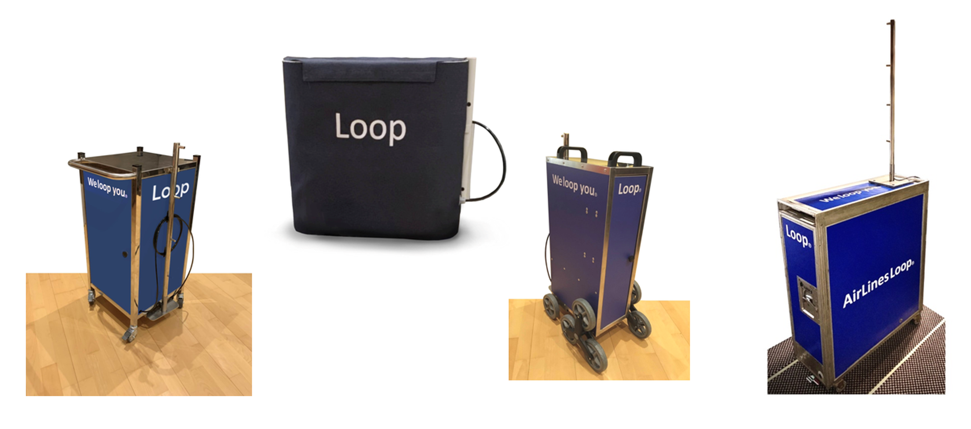 Los 4 dispositivos de Loop.