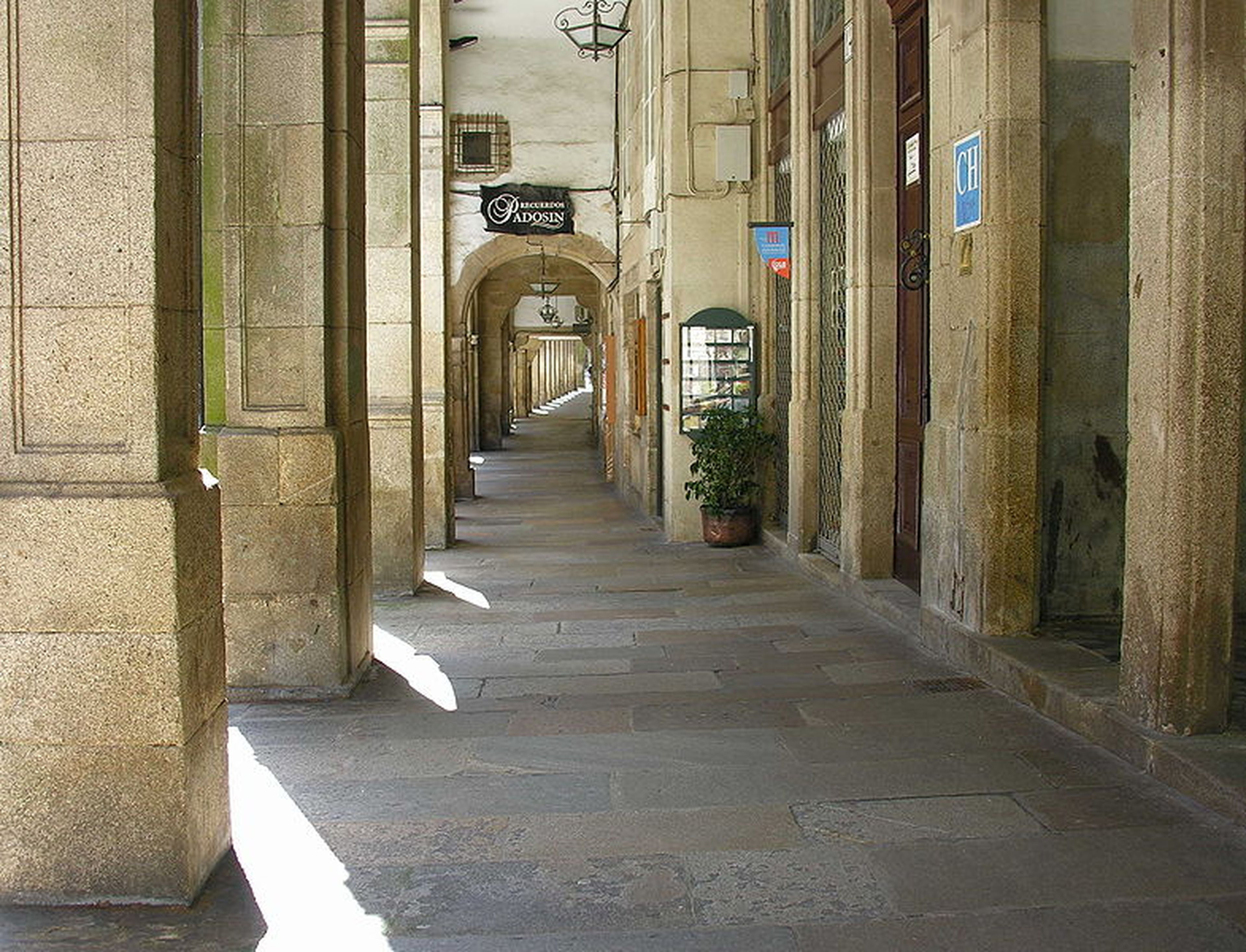Rua do Vilar, Santiago de Compostela.