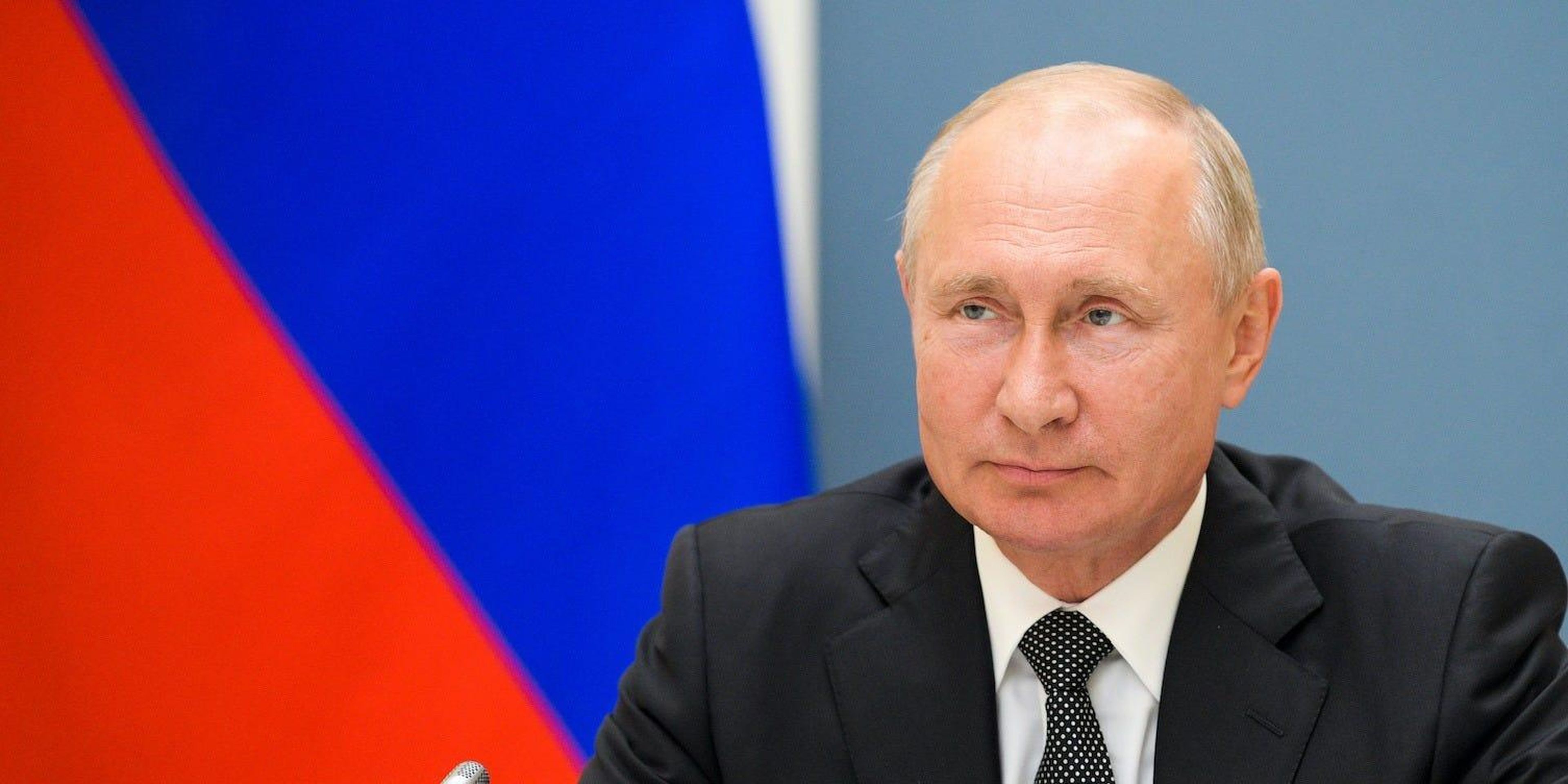 Russian President Vladimir Putin is seen on June 30, 2020.