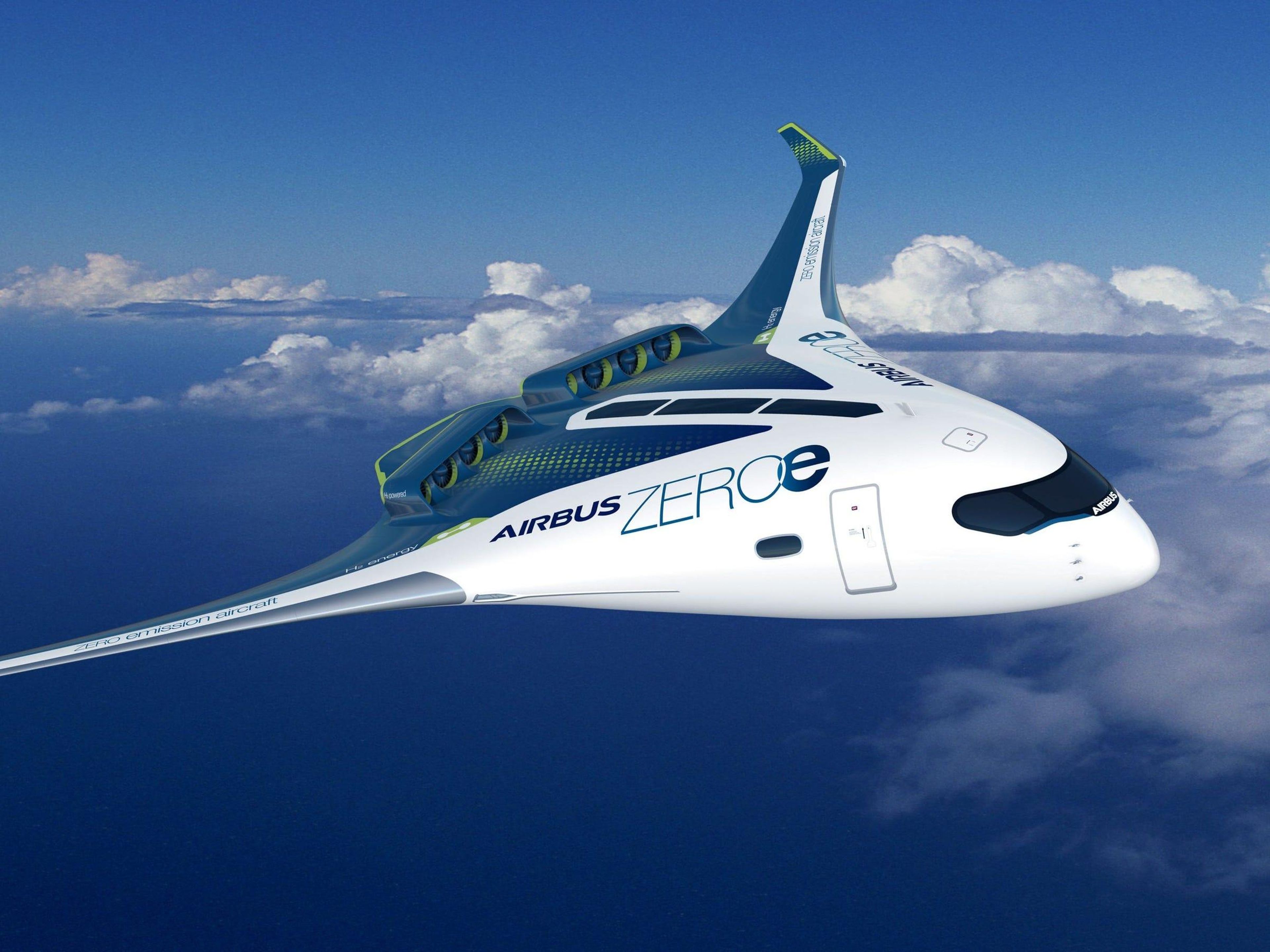 Airbus' new zero-emission concepts reveal the direction of the aviation industry's planes of the future — here's why today's aircraft aren't cutting it