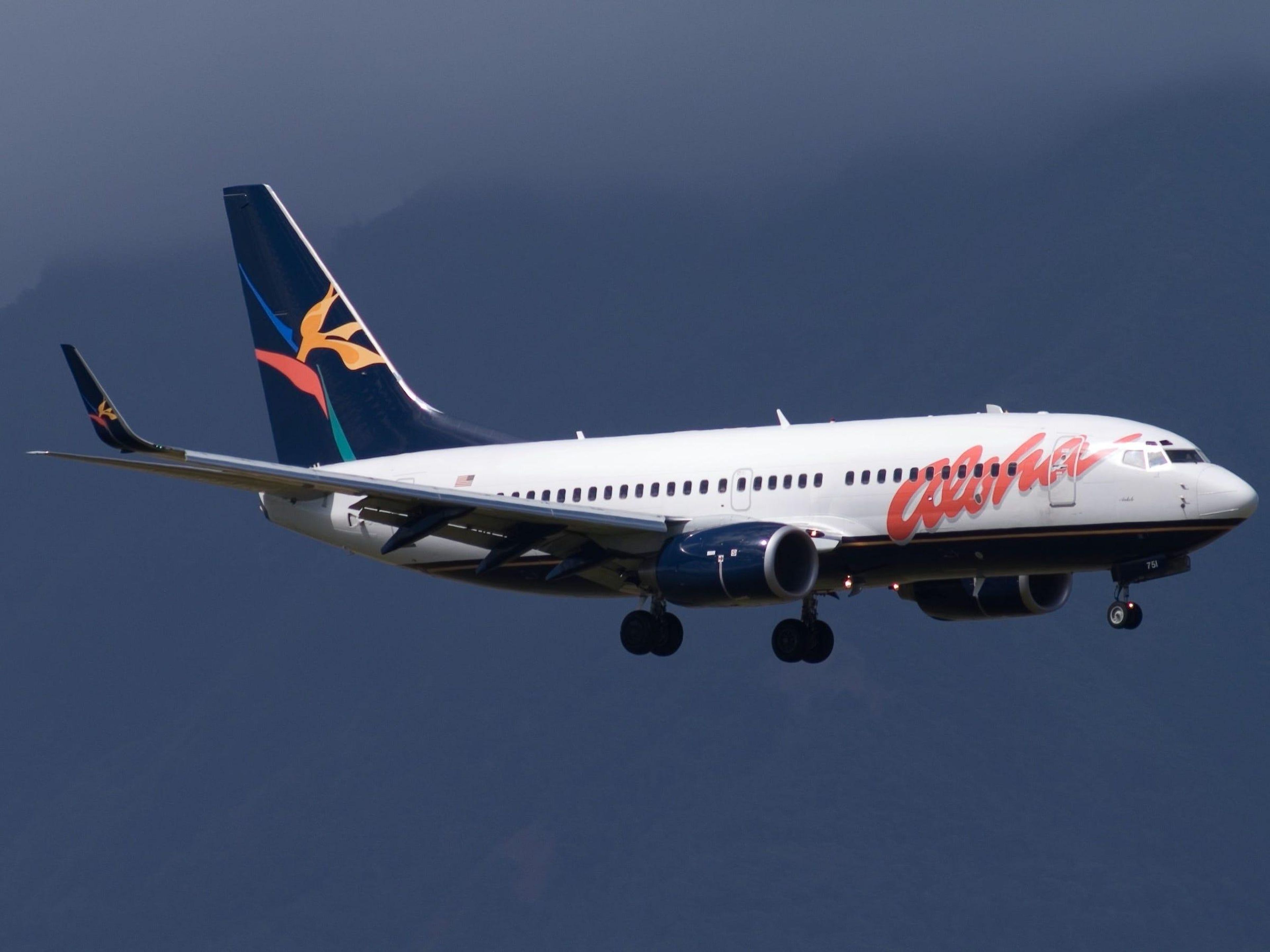An Aloha Airlines Boeing 737. Shutterstock.com