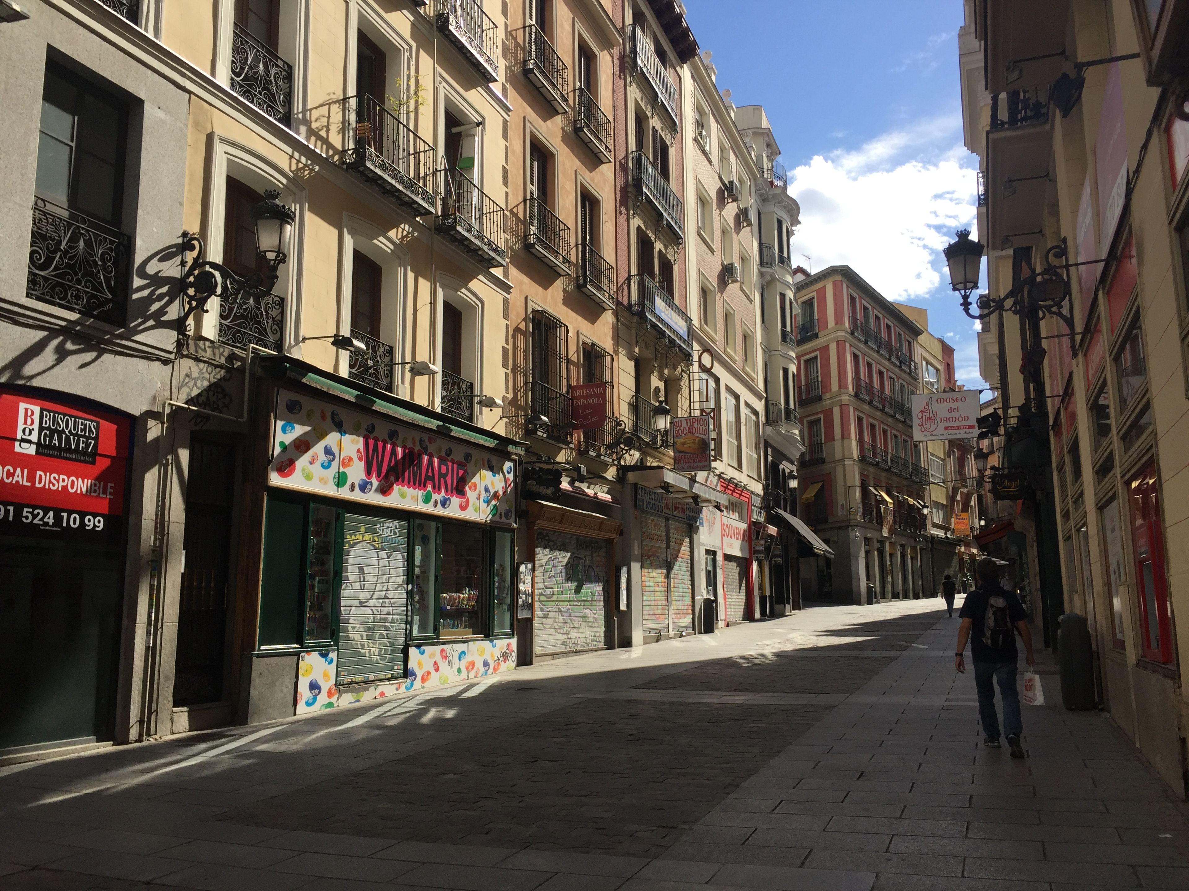 Caída del turismo en Madrid