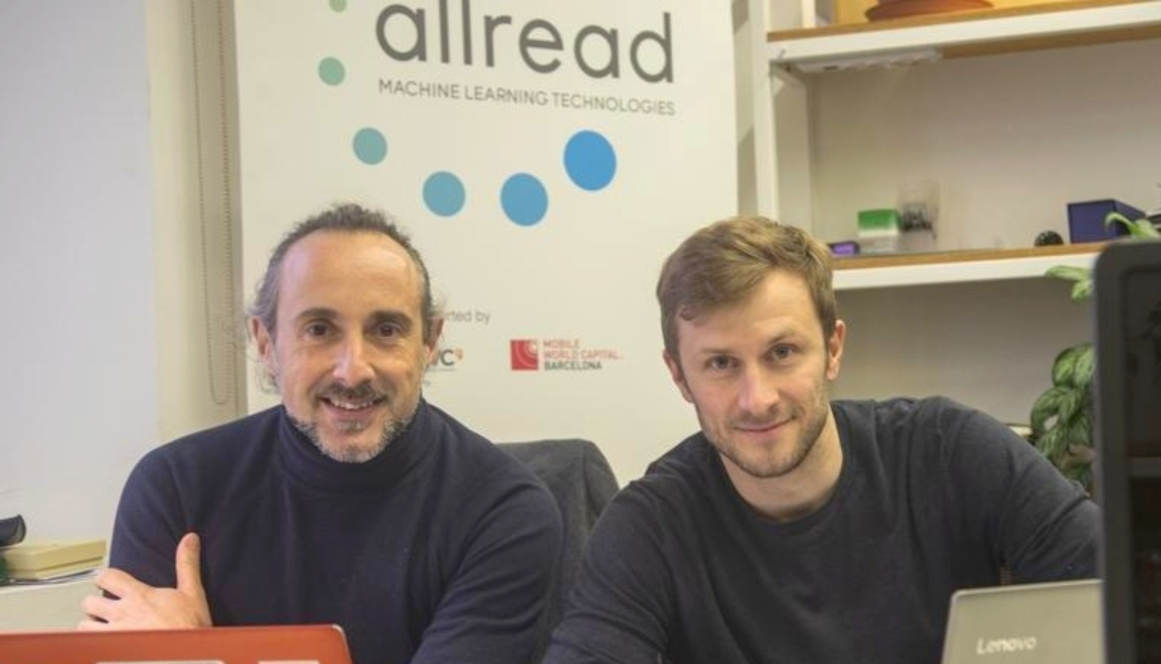 Los cofundadores de Allread MLT, su CEO, Miguel Silva-Constenla, y su COO, Adriaan Landman
