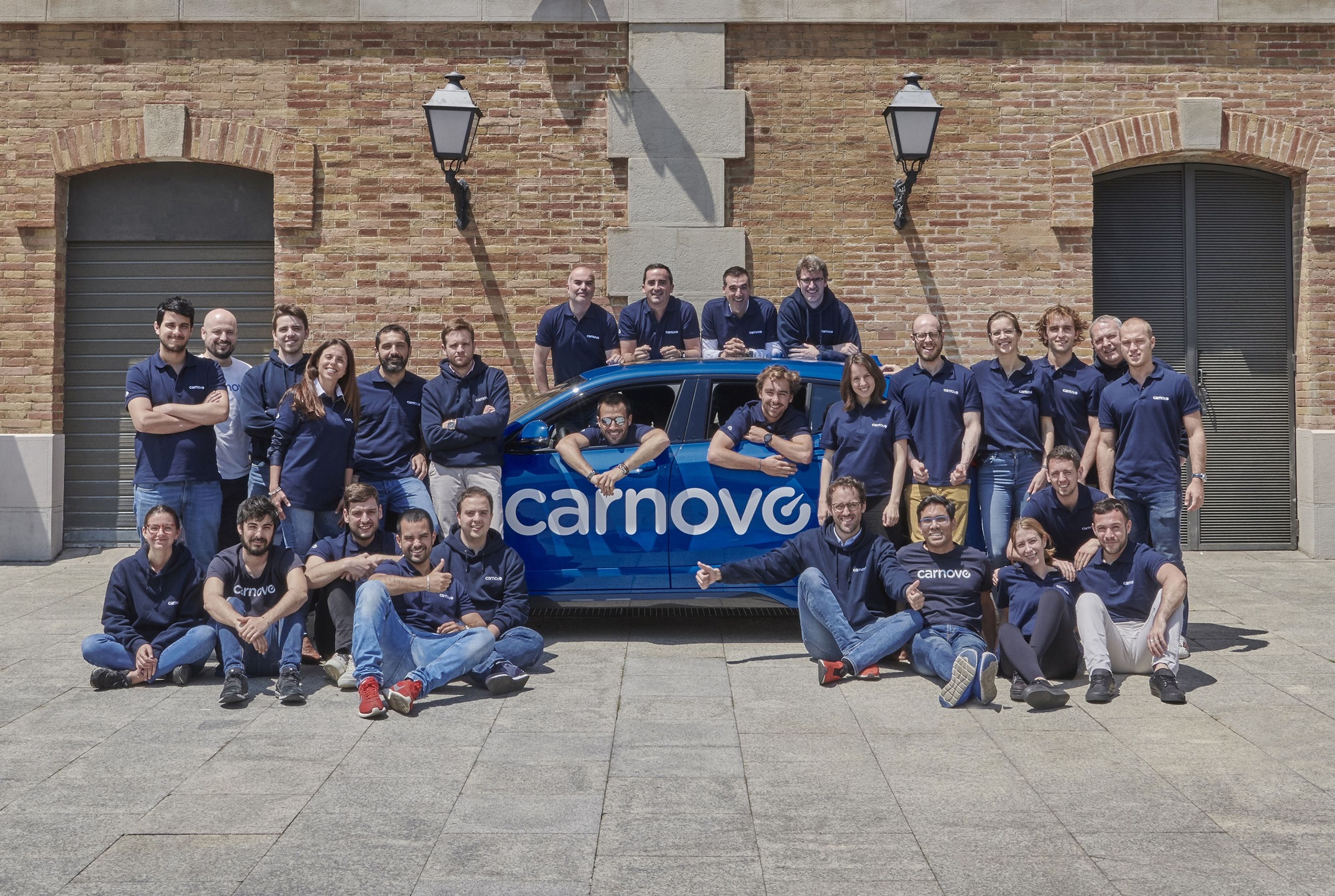 Equipo de la startup Carnovo.