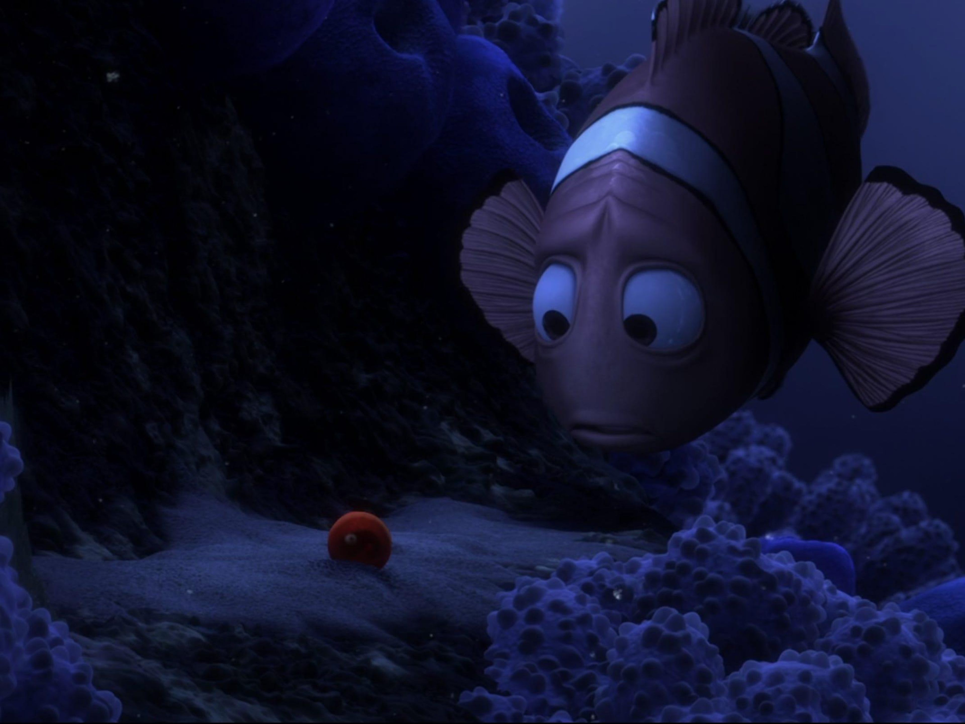 Al igual que 'Up', 'Buscando a Nemo' comienza con una escena devastadora.