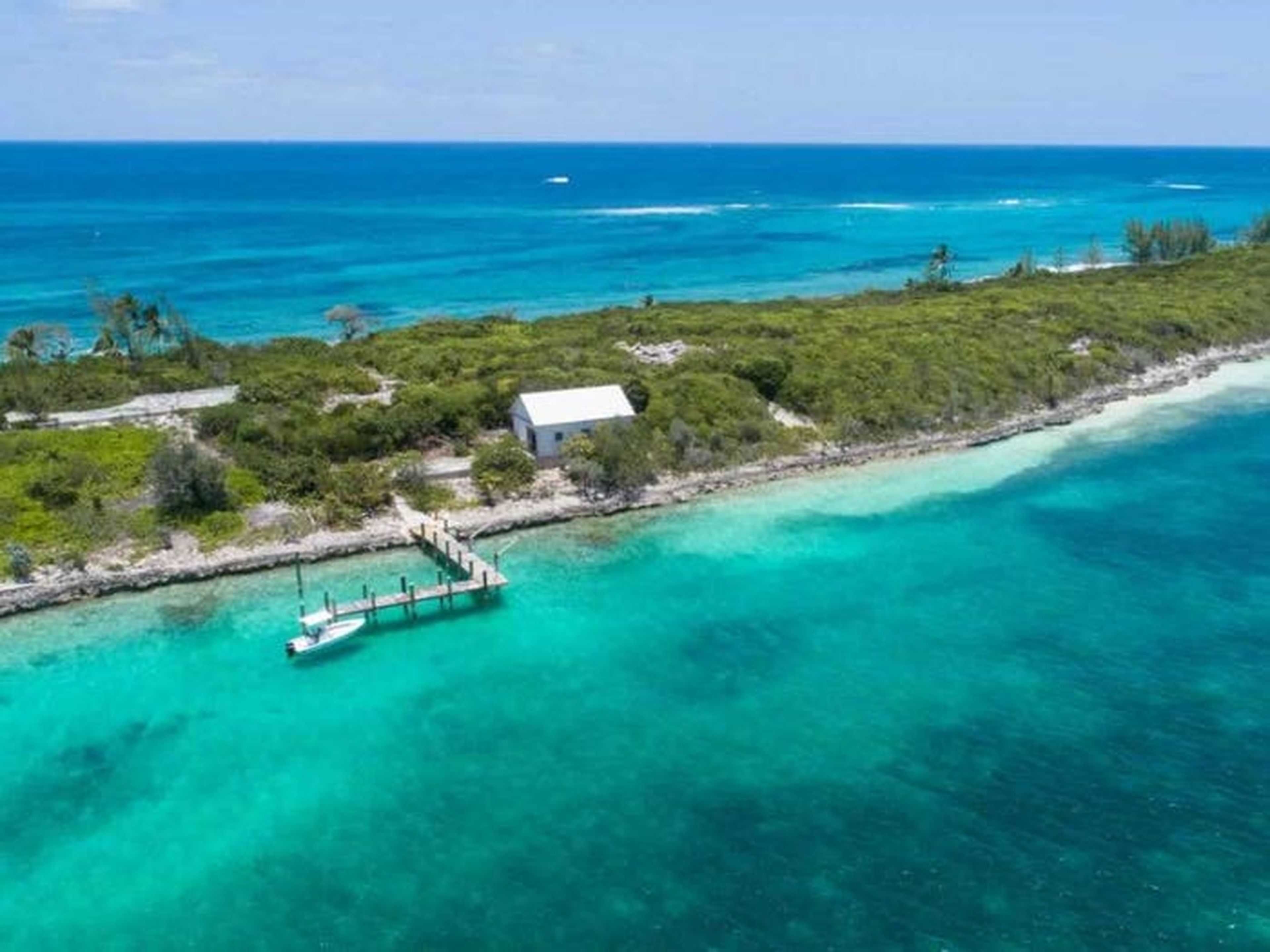 Isla Pierre en las Bahamas.