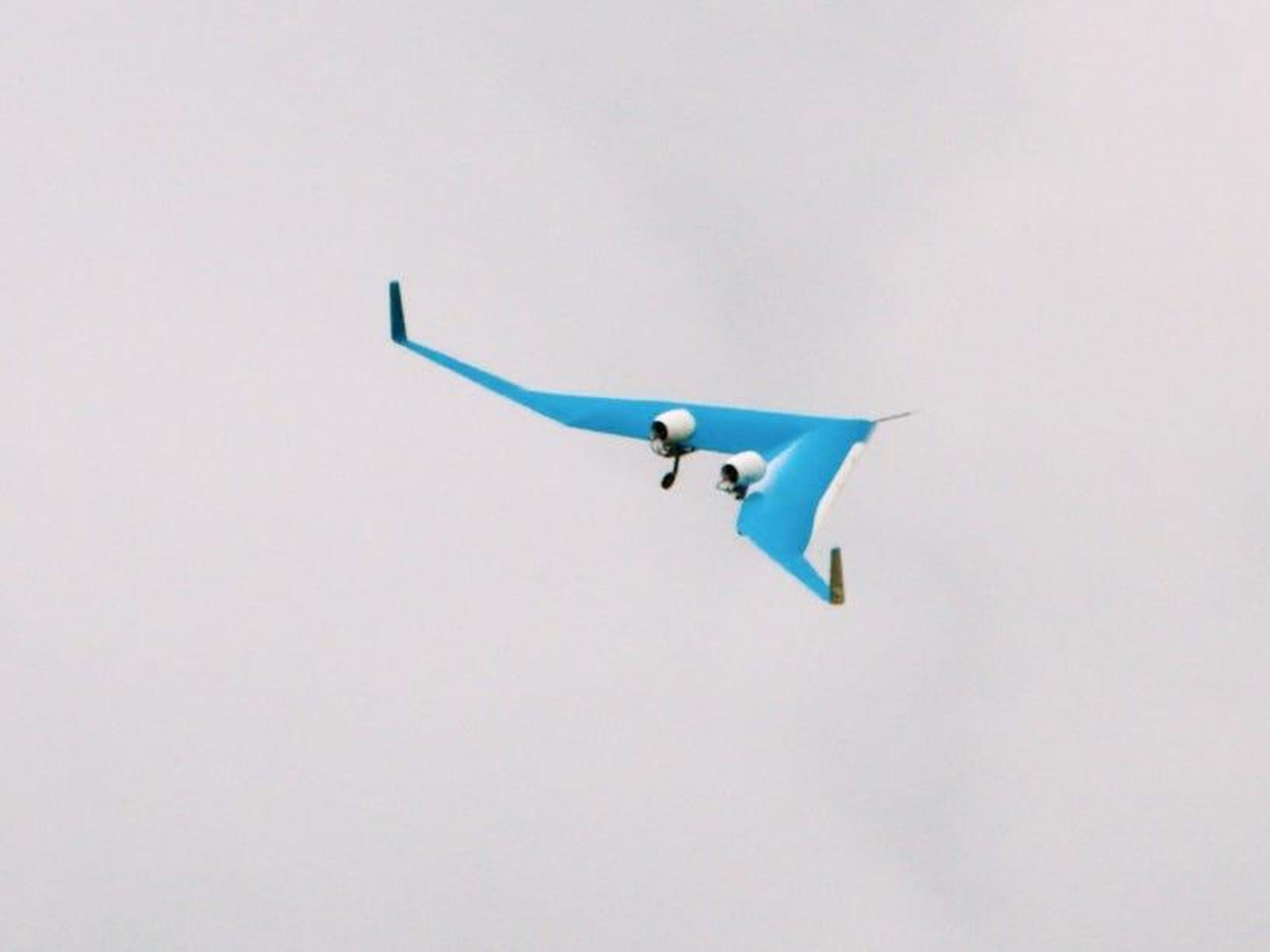 KLM Royal Dutch Airlines' Flying-V prototype. KLM Royal Dutch Airlines