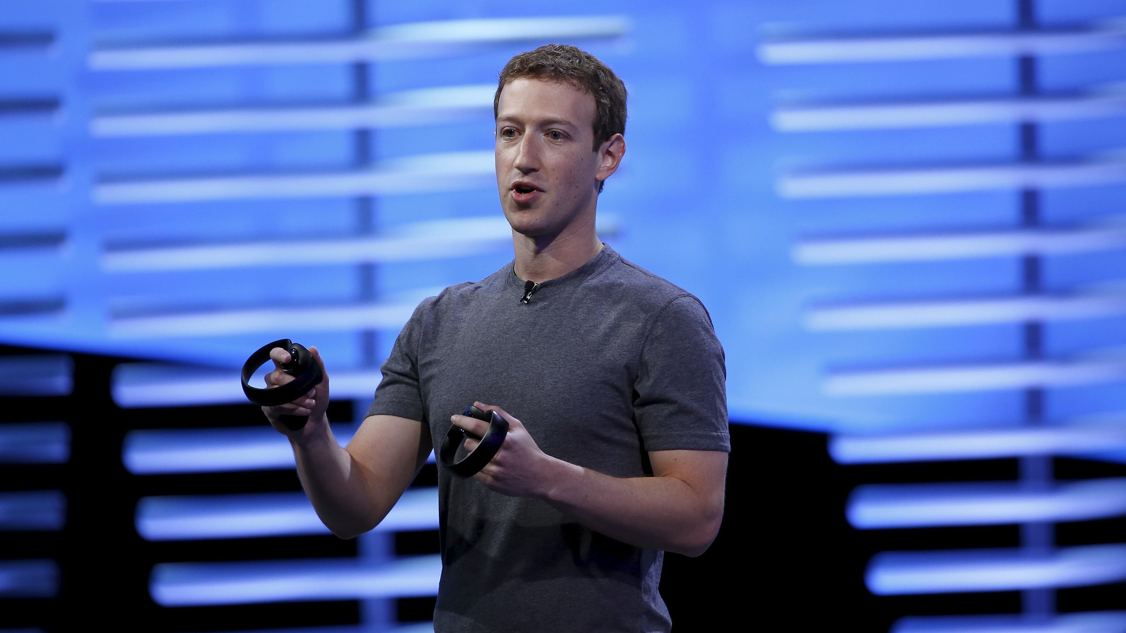Mark Zuckerberg, en una presentación de Oculus en 2019.