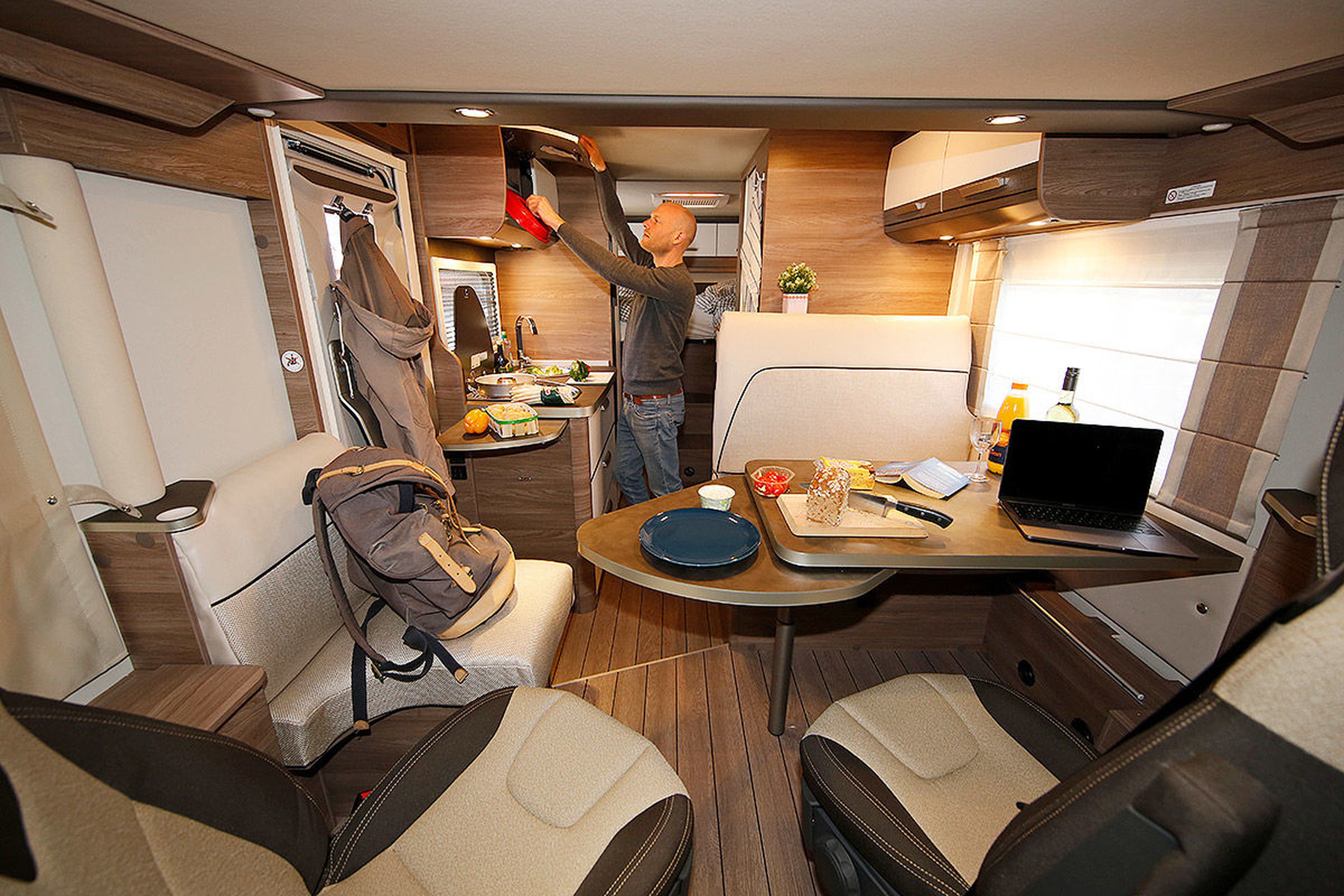 Salón autocaravana