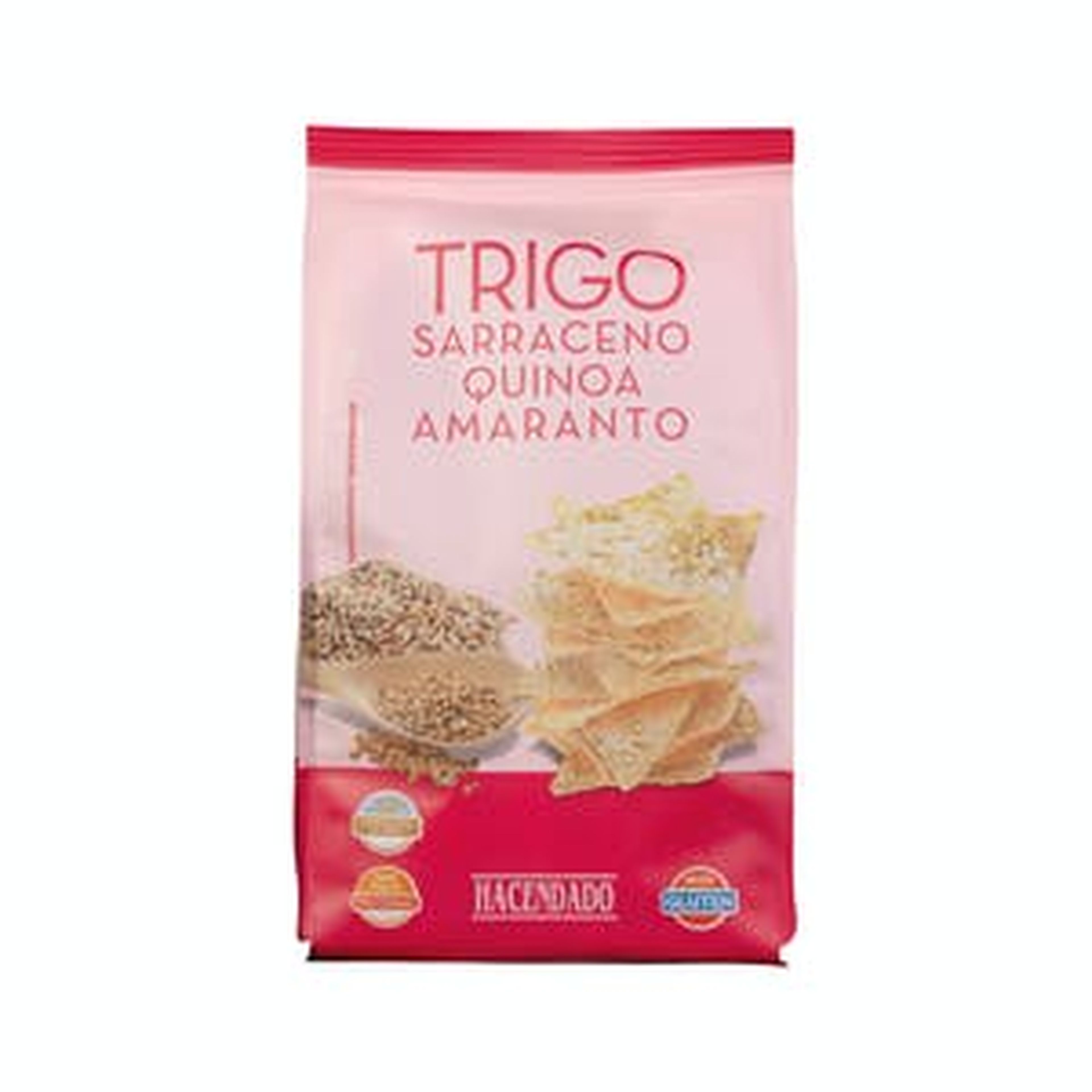 Triángulos de trigo sarraceno con quinoa y amaranto Hacendado