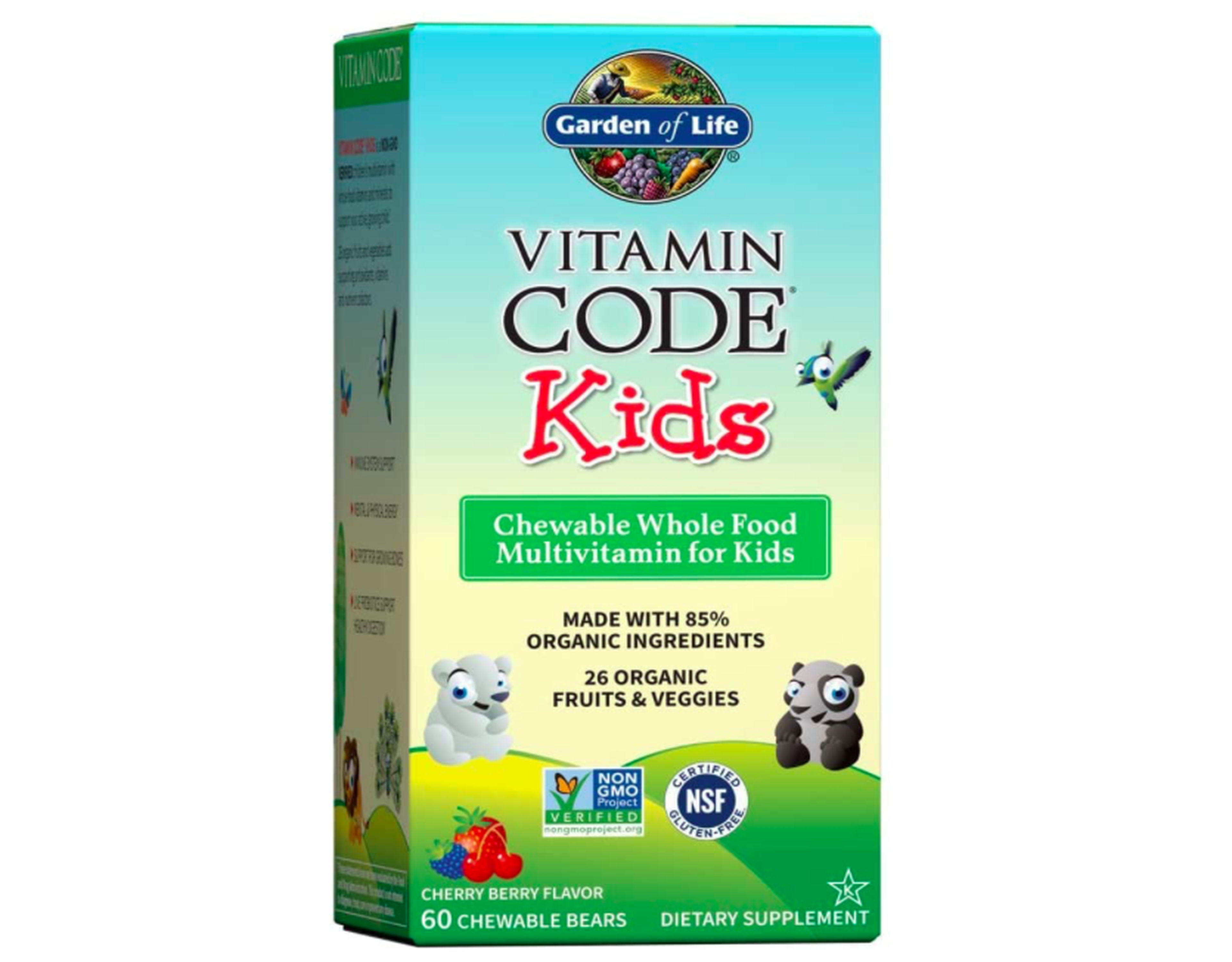 Vitamin Code Kids de Garden of Life, multivitamínico.