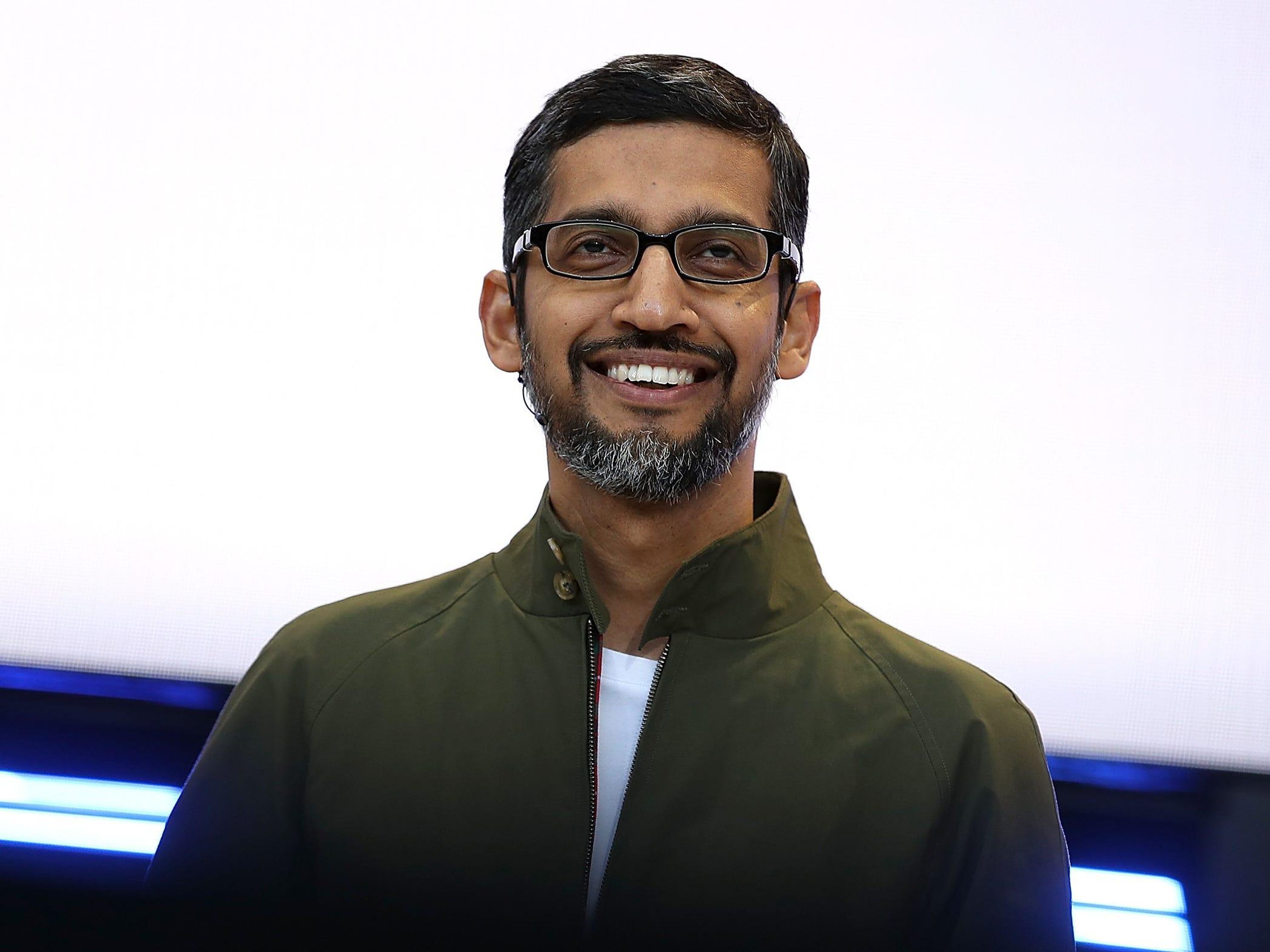 Sundar Pichai, CEO de Google.