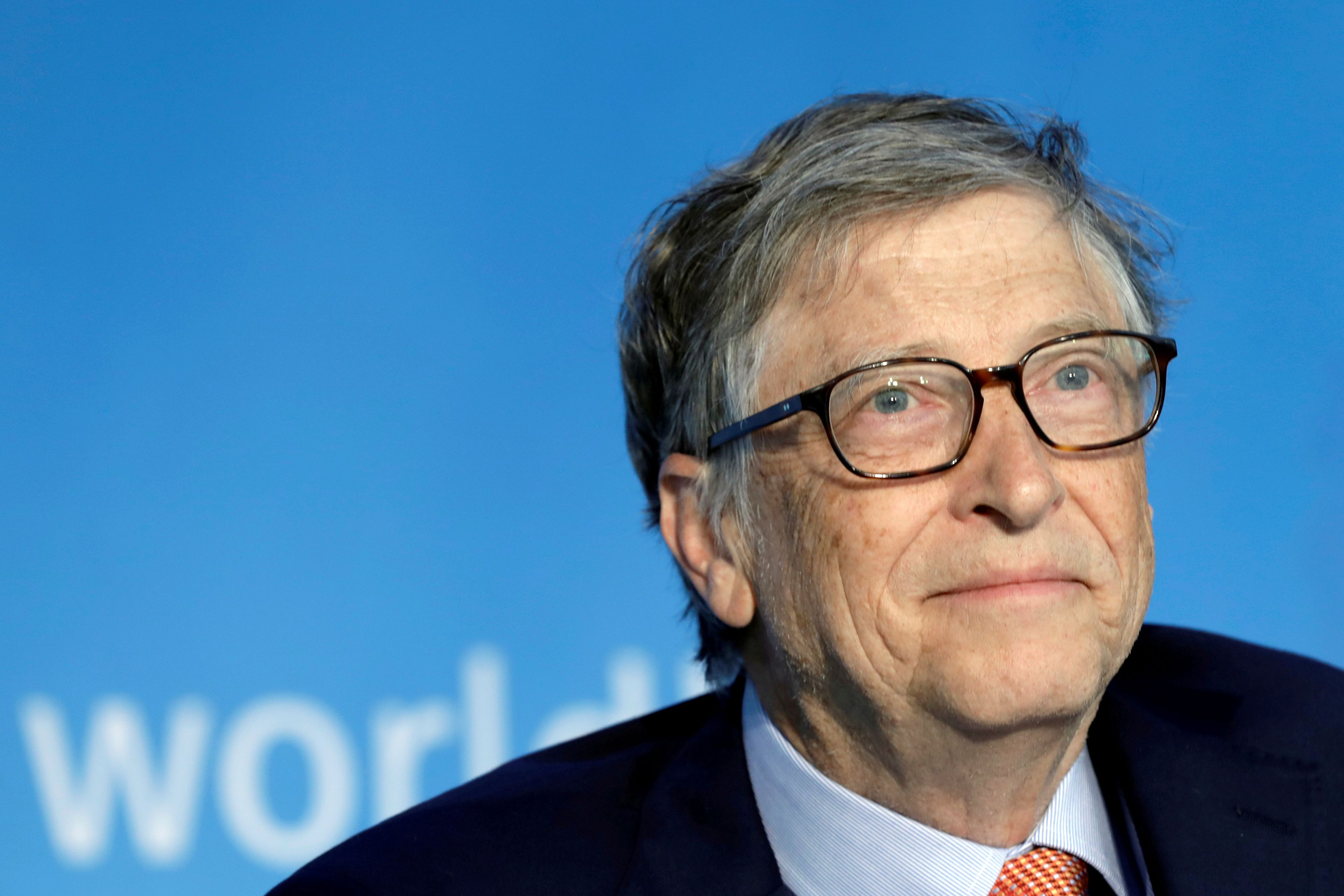 Bill Gates, cofundador de la empresa de software Microsoft.
