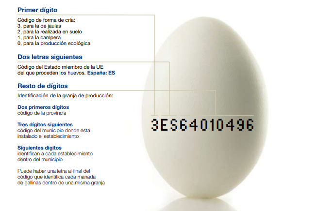 Así Puedes Identificar El Tipo De Huevos Que Consumes Según Los Números ...