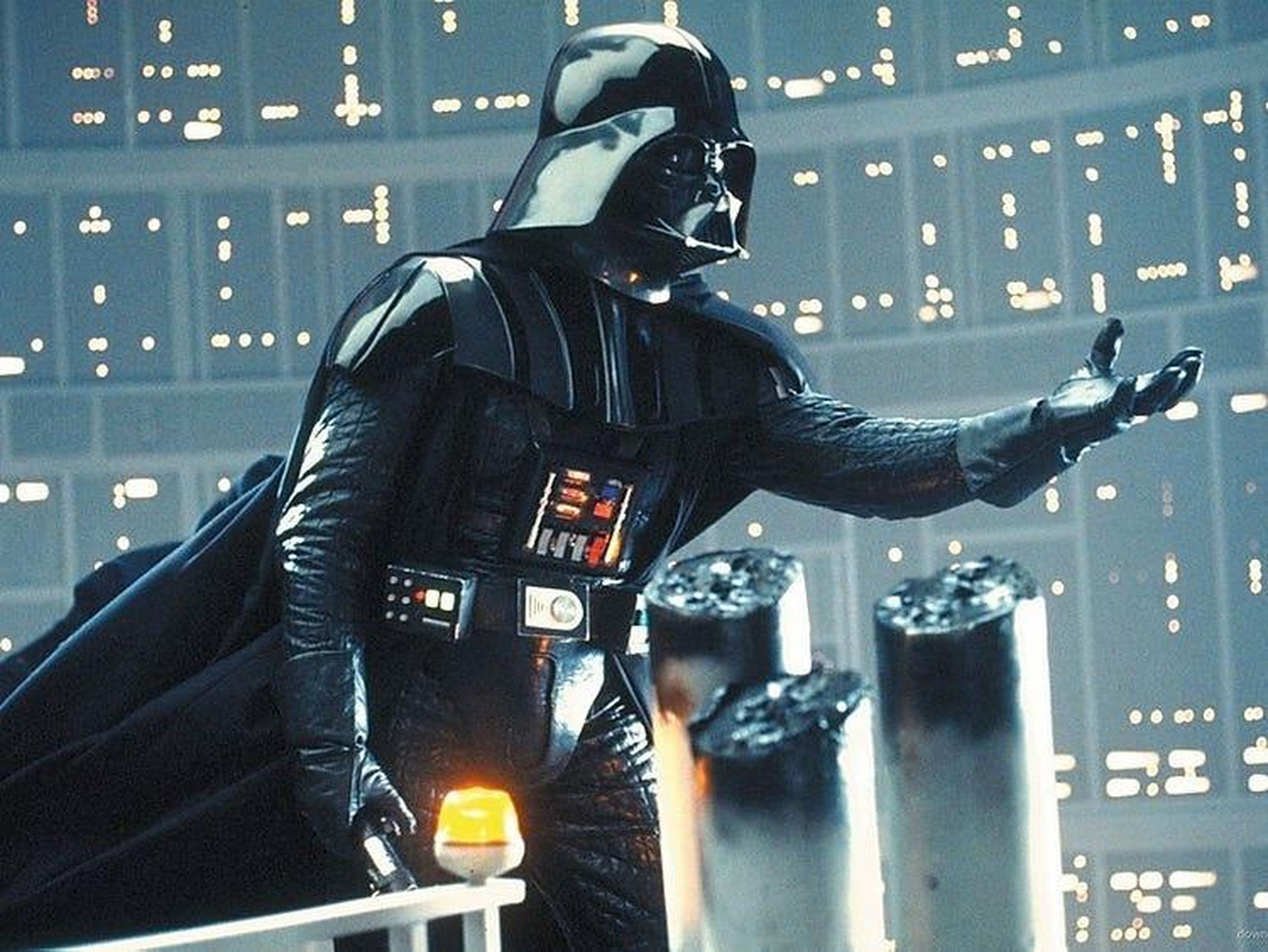 Darth Vader en 'El imperio contraataca'.