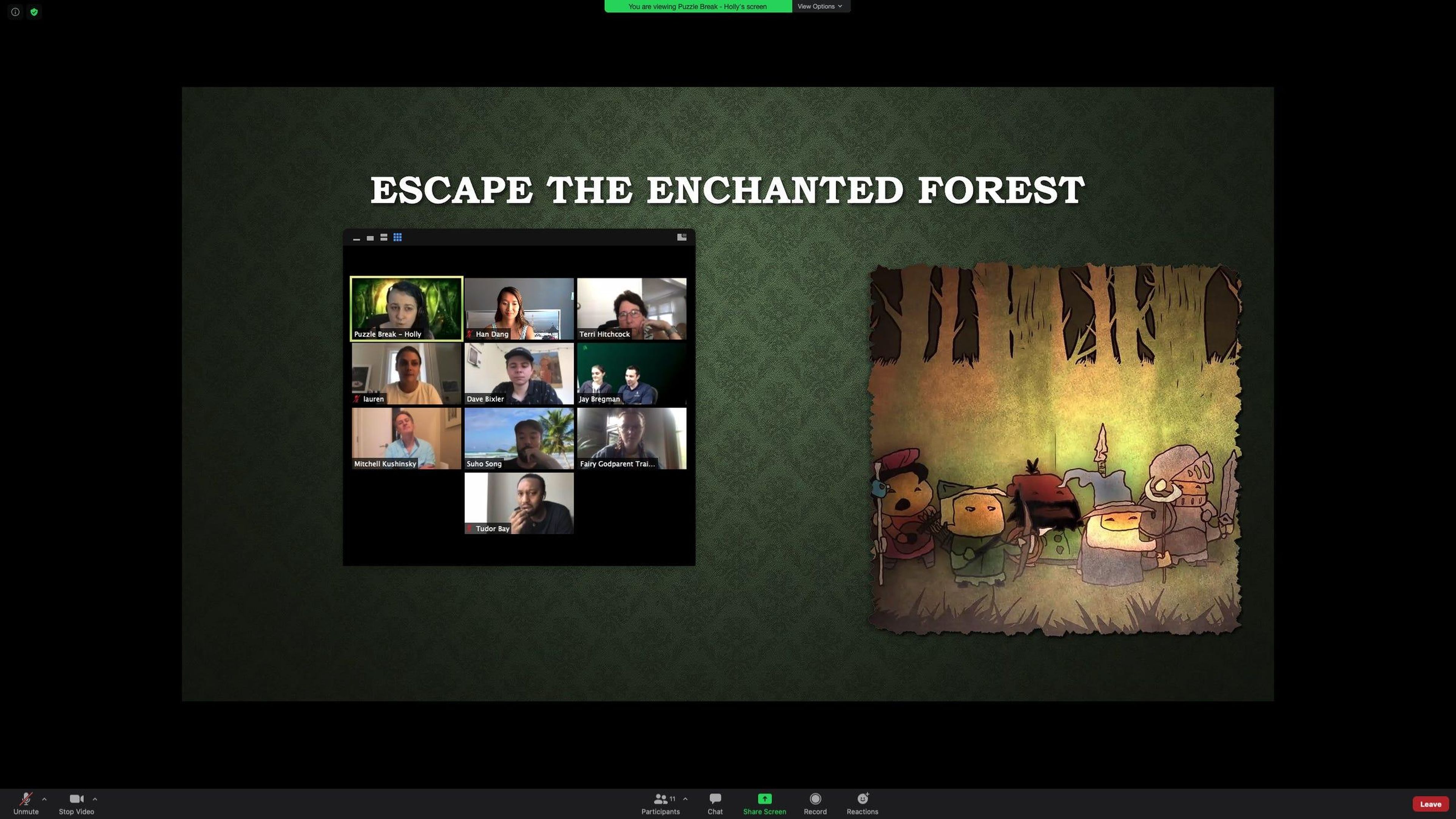 Escape the Enchanted Forest
