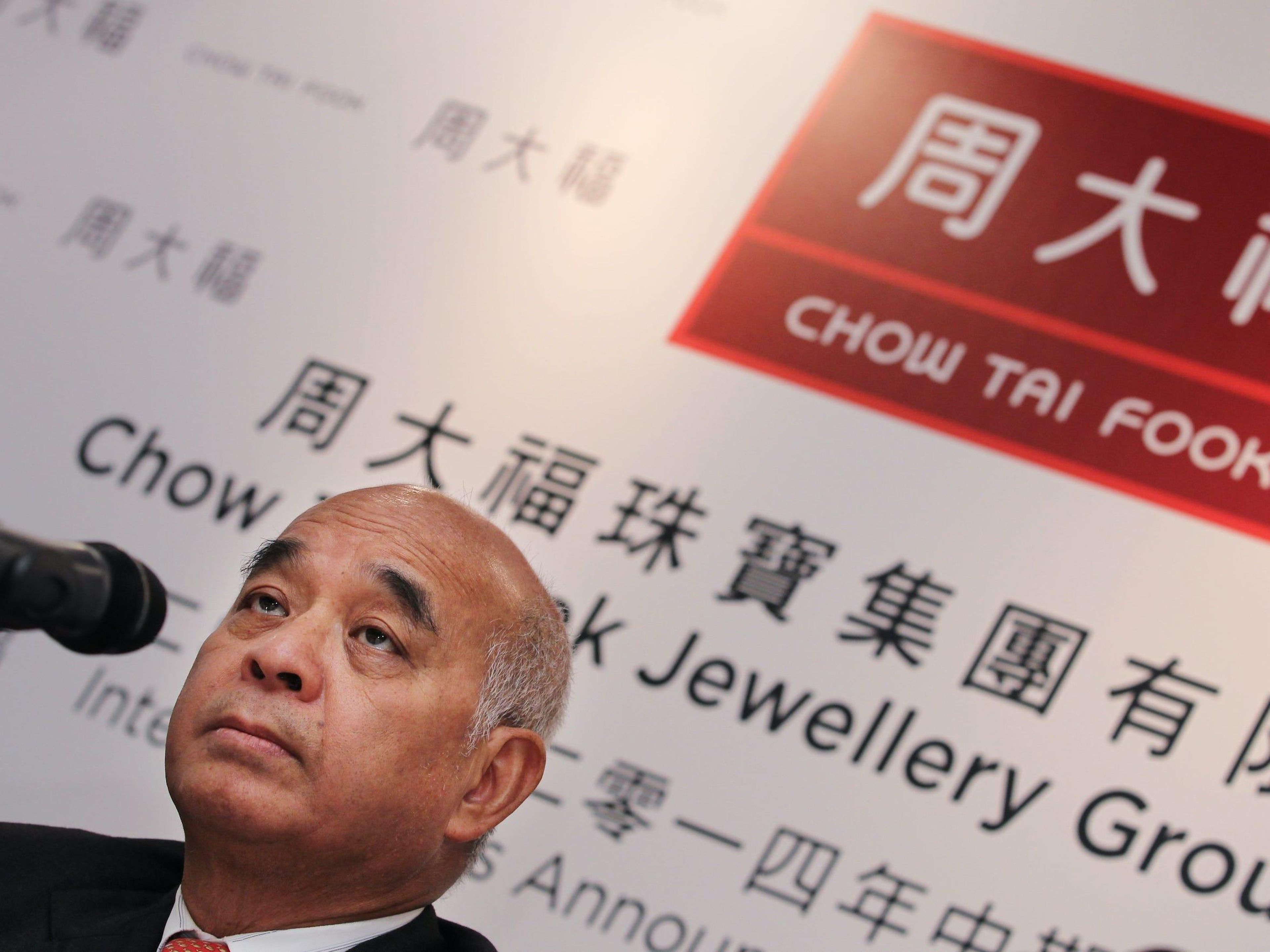 Henry Cheng, presidente de Chow Tai Fook Jewellery Group.
