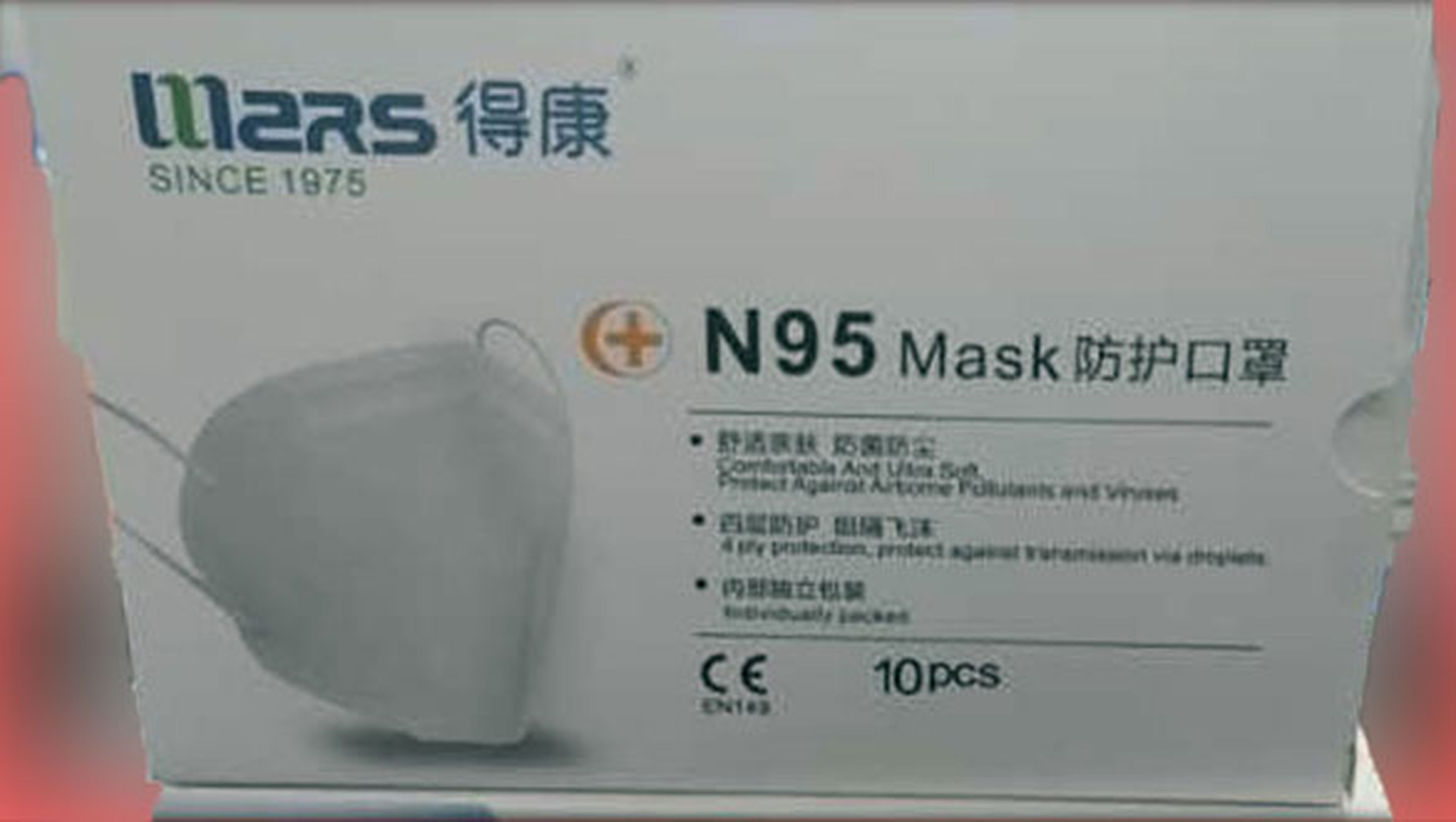 Máscara marca Mars