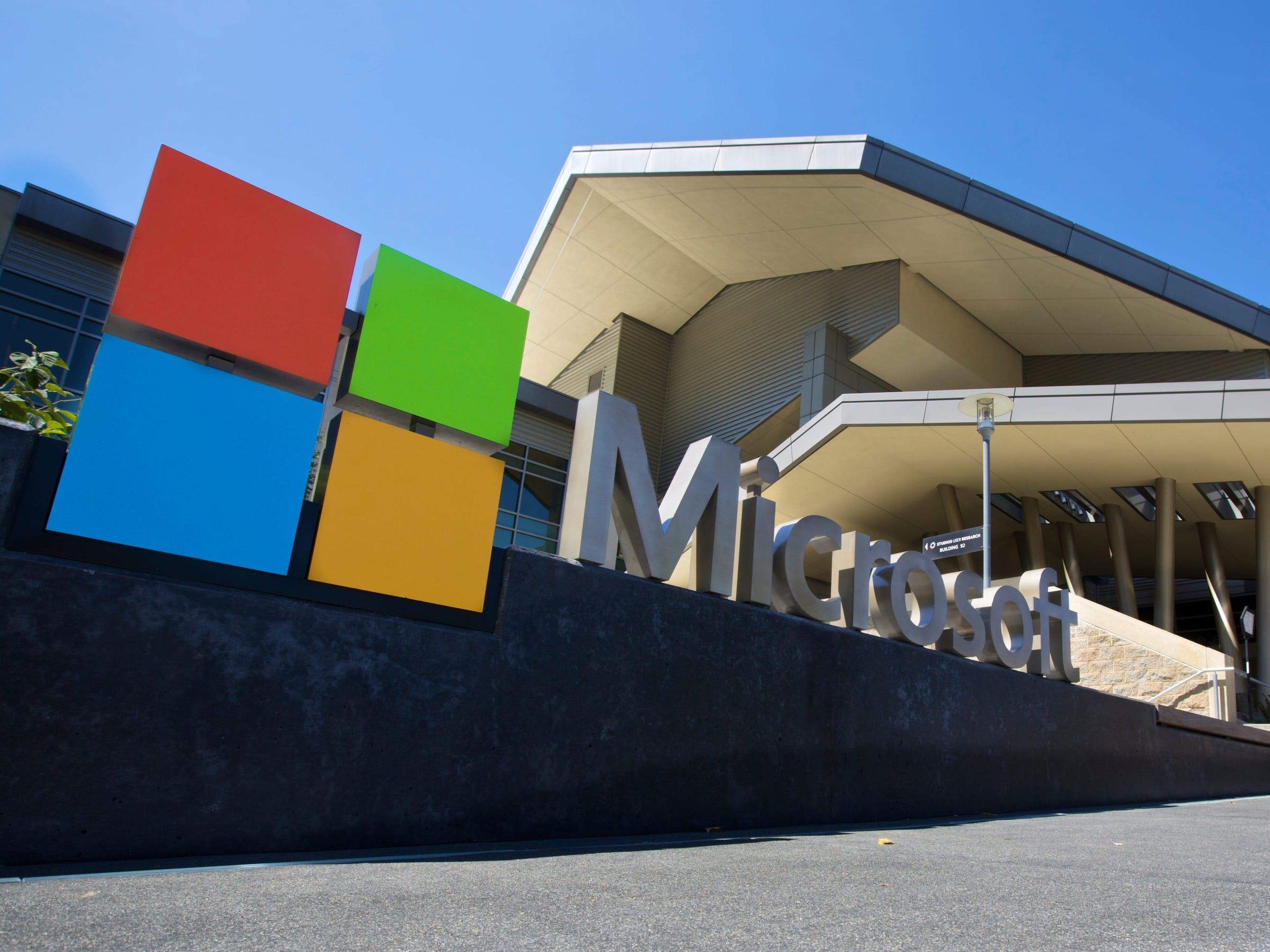 Sede de Microsoft en Redmond, Washington.