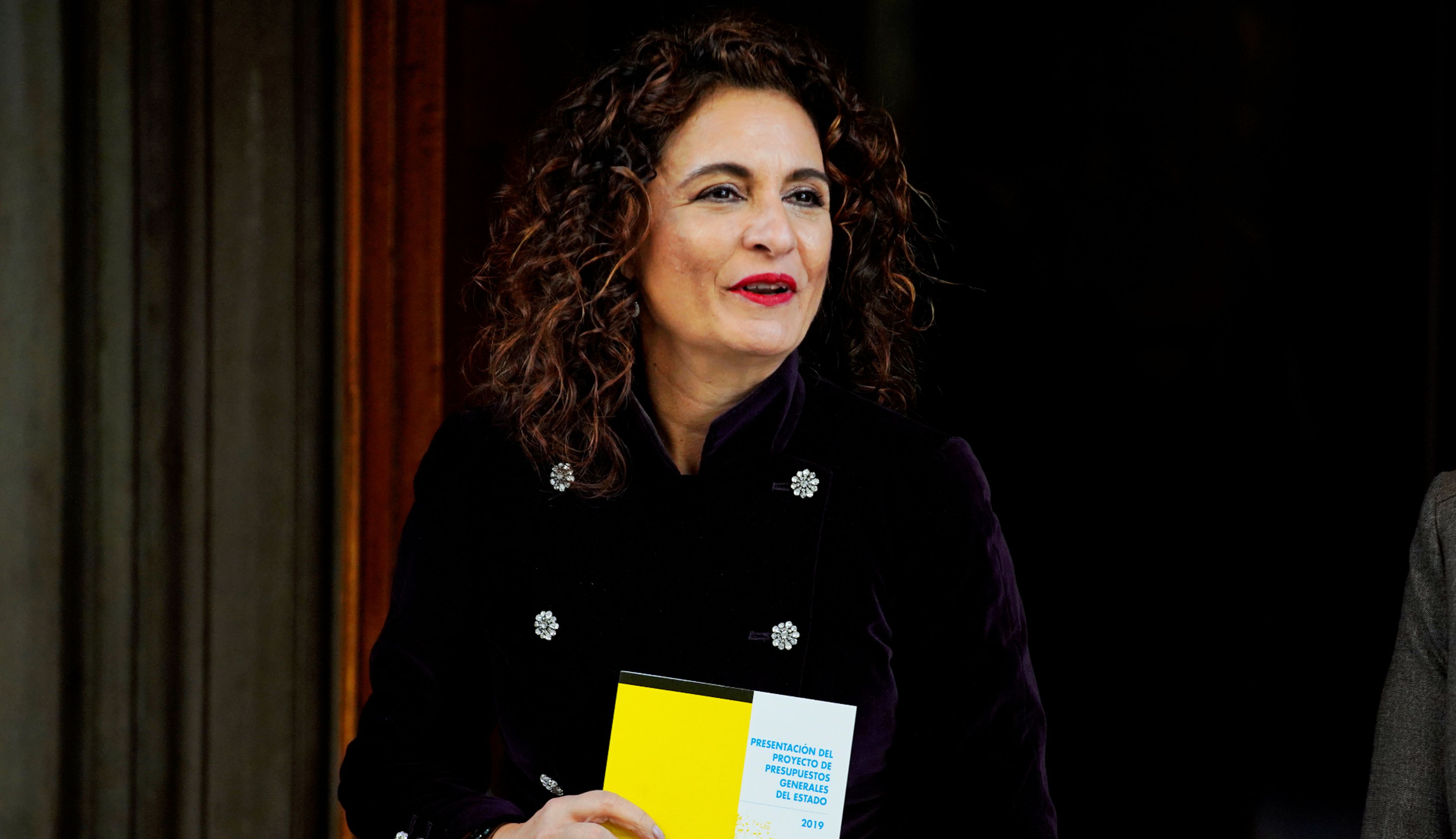La ministra de Hacienda, María Jesús Montero, durante la presentación del proyecto de presupuestos para 2019