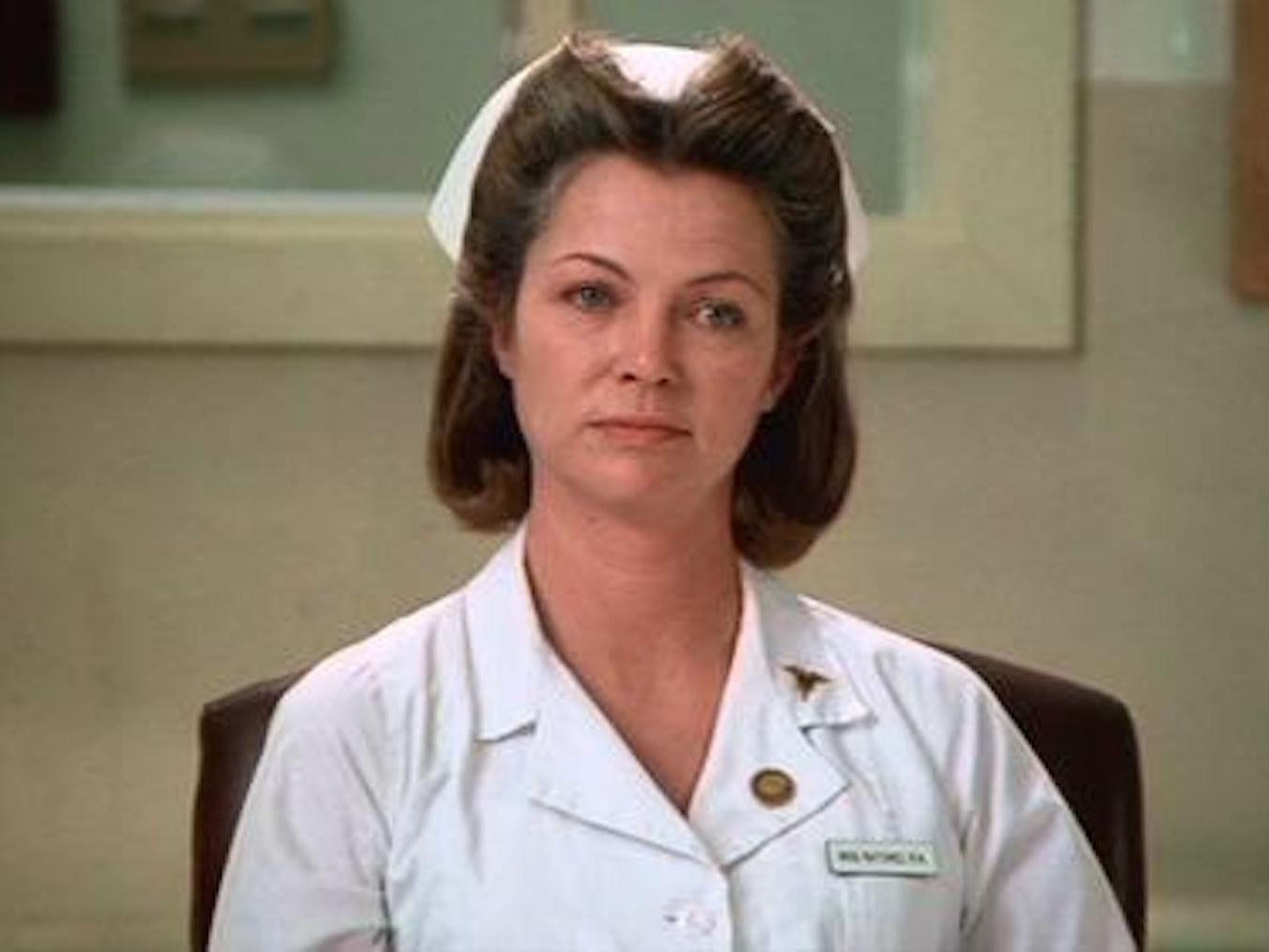 Louise Fletcher como Nurse Ratched.