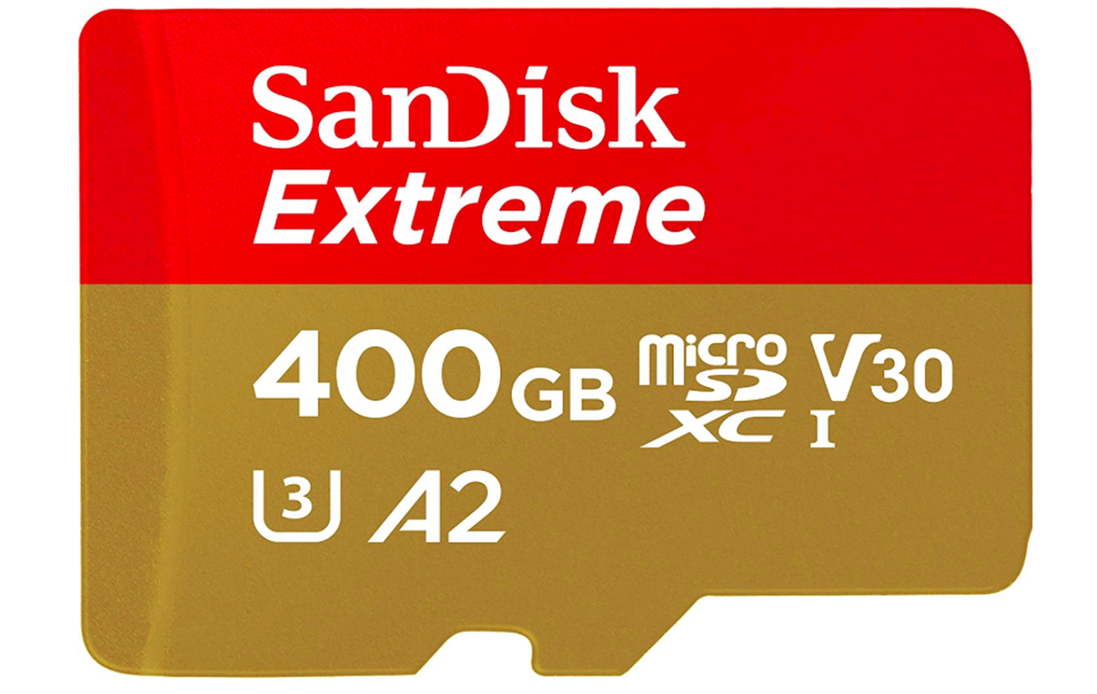 SanDisk Extreme 400 GB.
