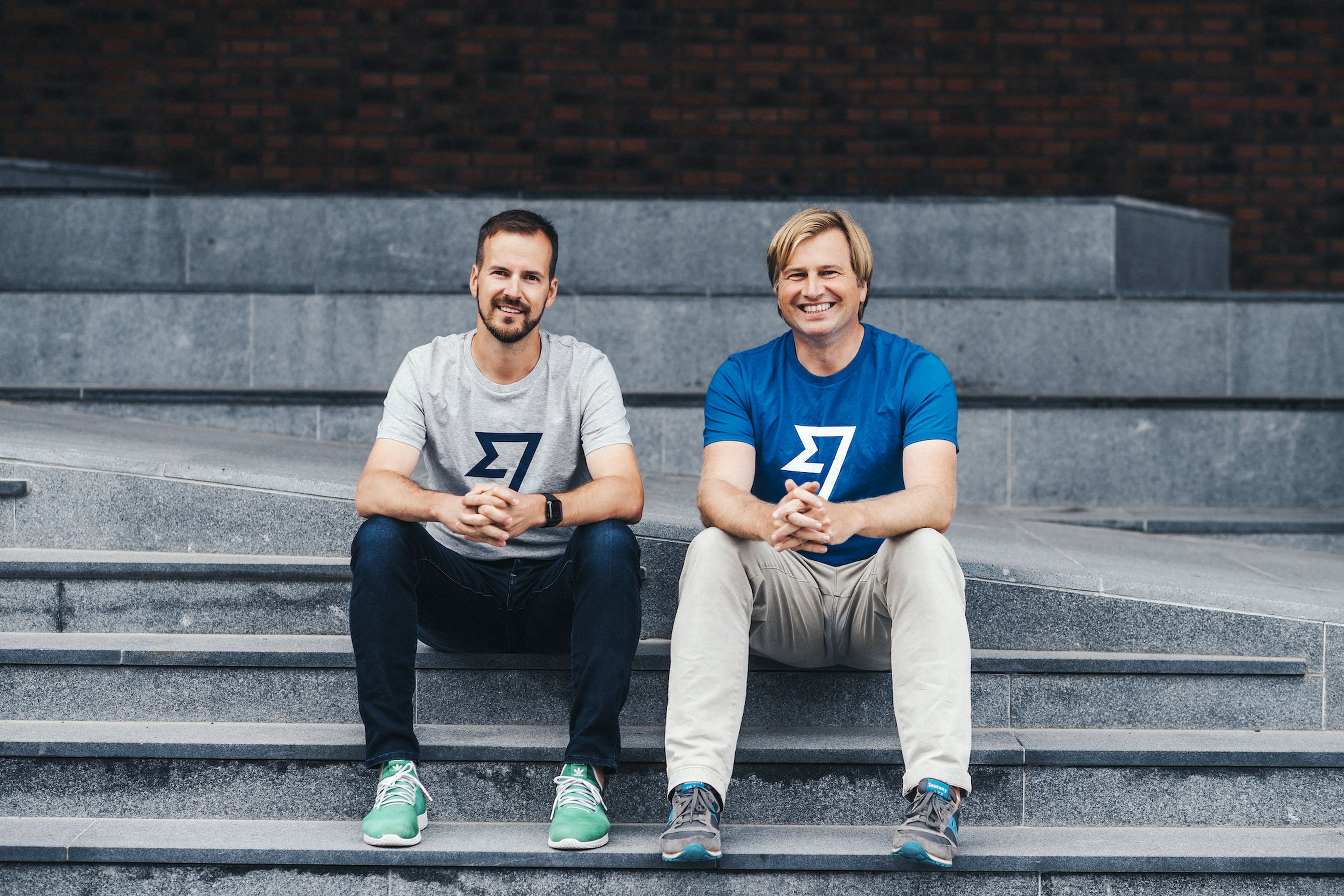 Taavet Hinrikus y Kristo Käärmann, cofundadores de TransferWise.