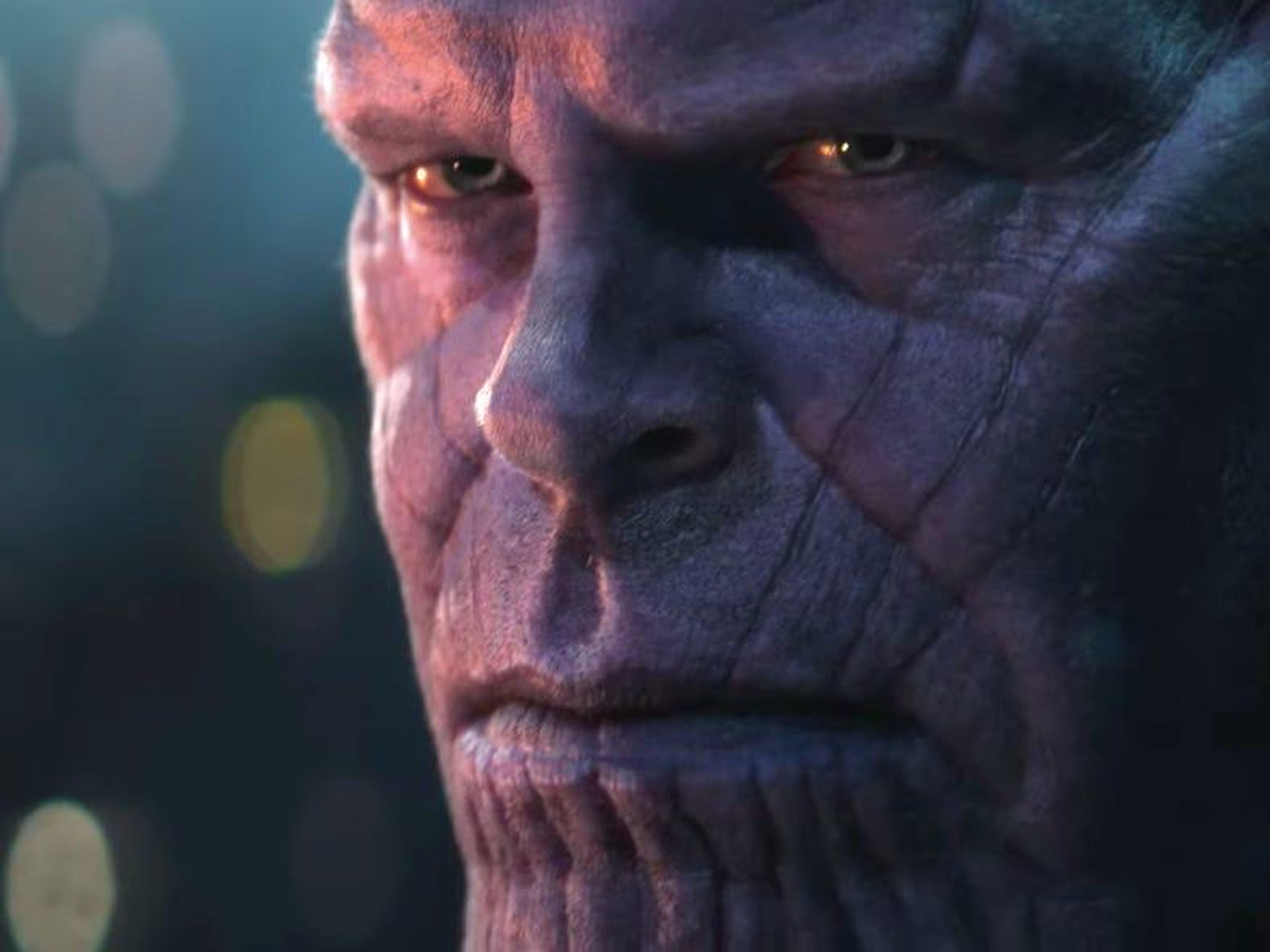 Thanos en 'Los vengadores: Infinity War'.