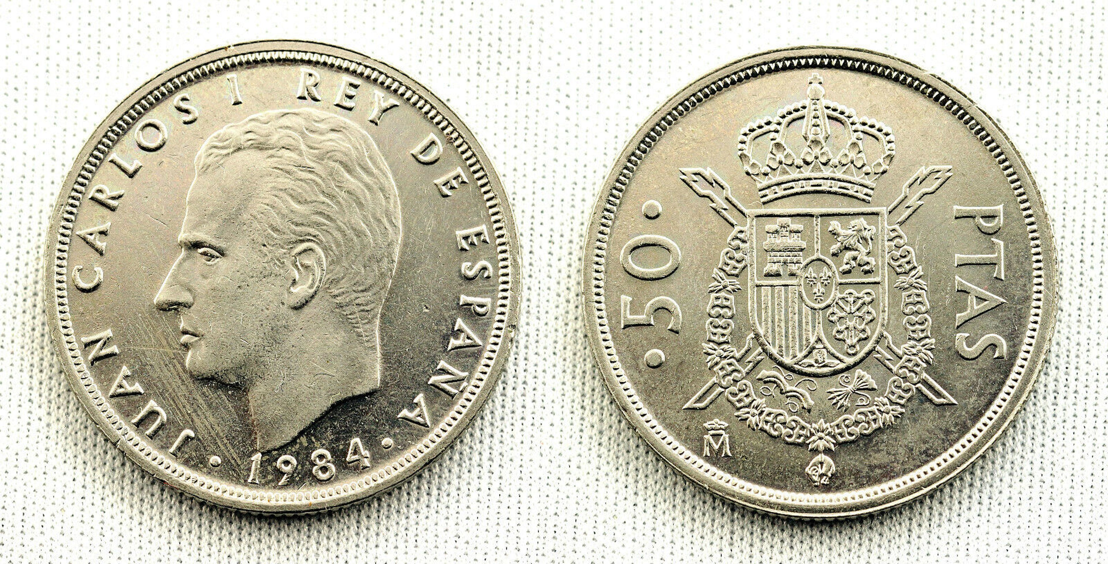 50 pesetas de 1984