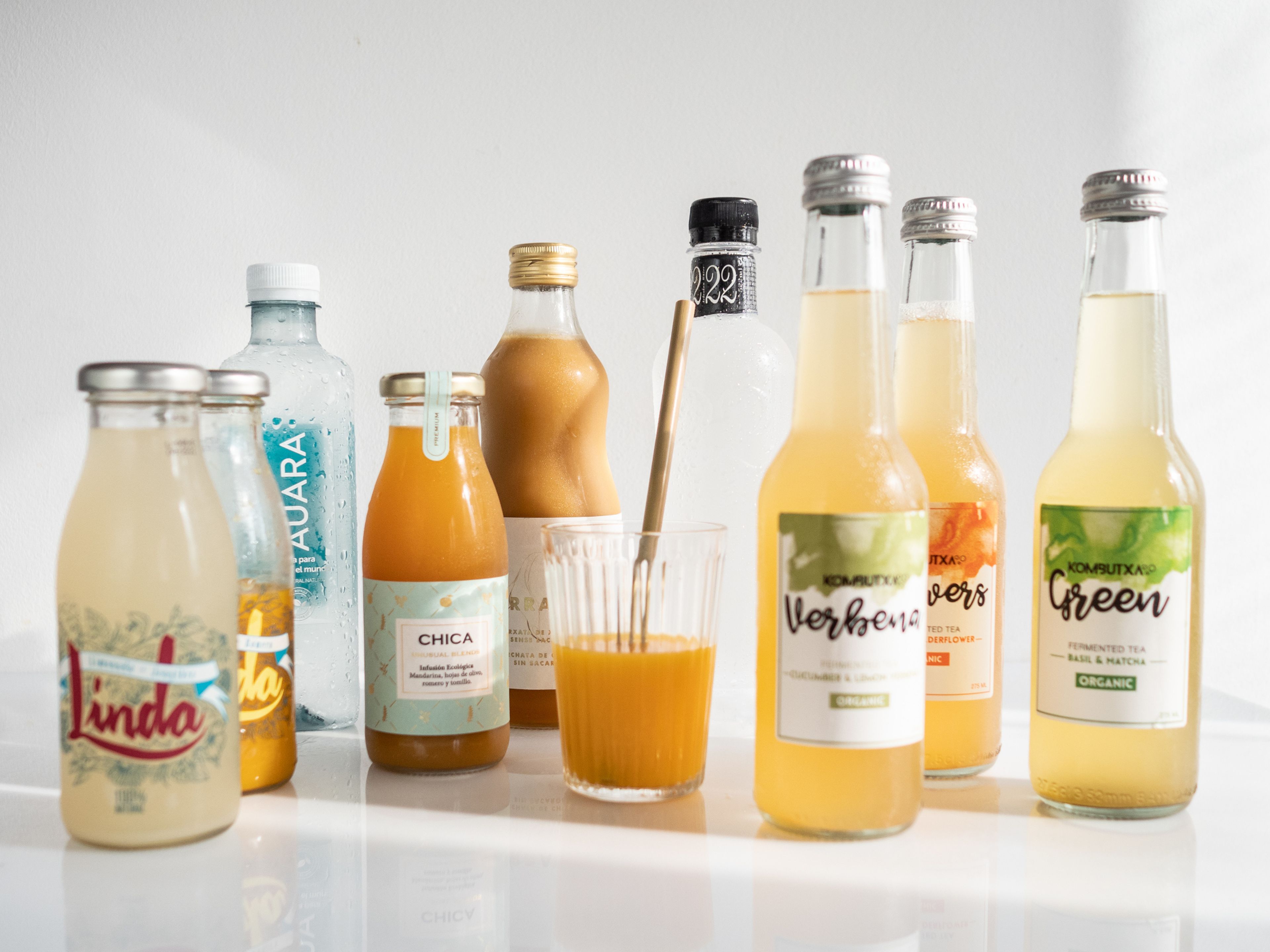 Bebidas saludables creadas en España