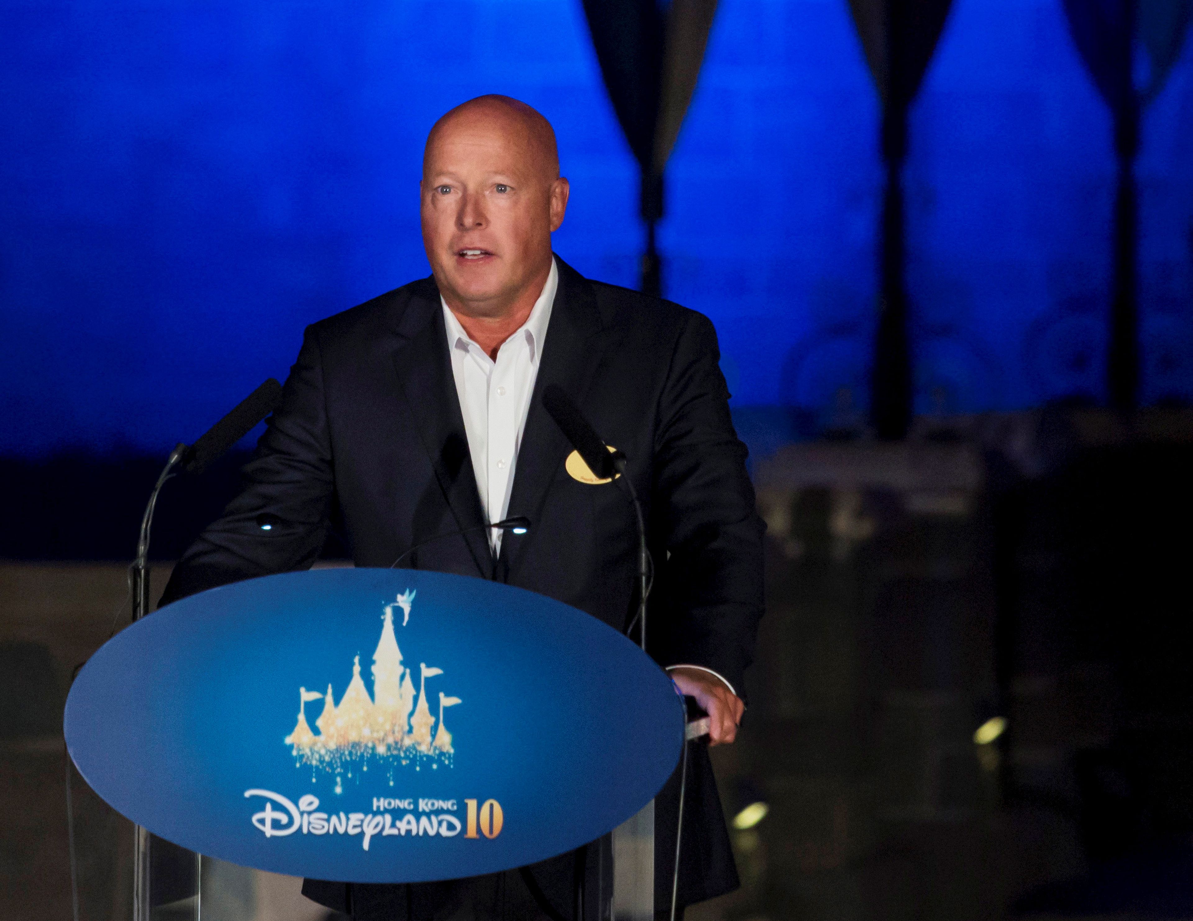 Bob Chapek, consejero delegado de Disney.