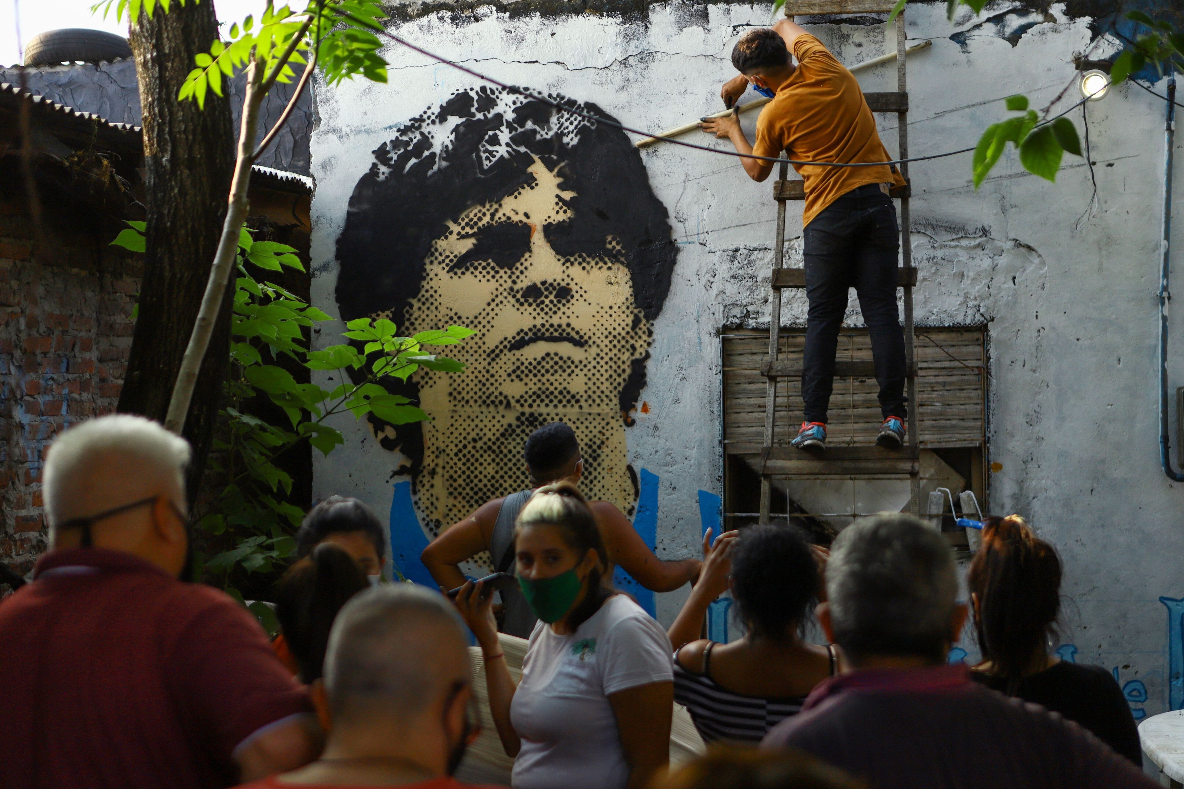 Casa donde Maradona creció, en una villa de Buenos Aires