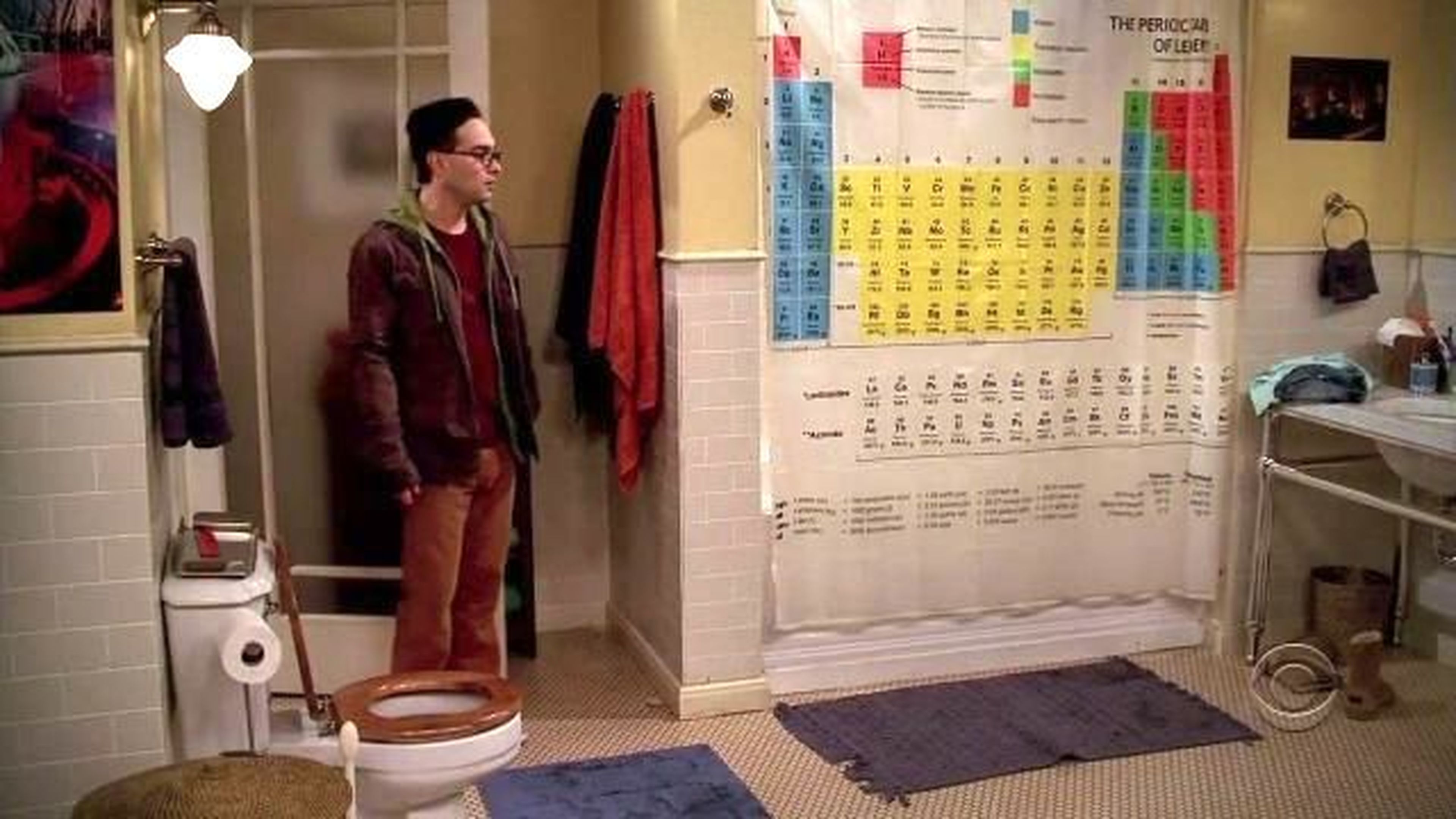 Una escena de The Big Bang Theory