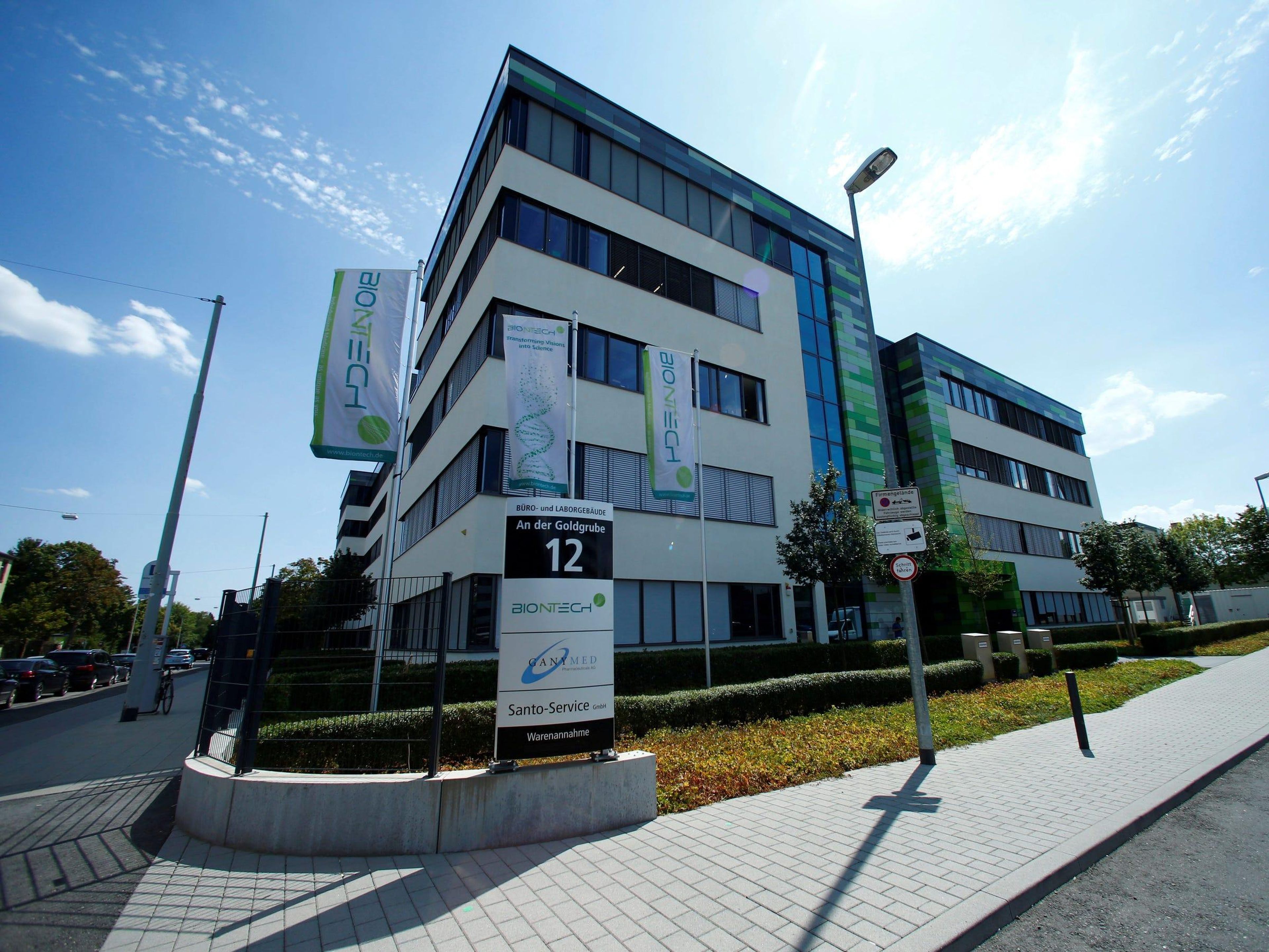 FOTO DE ARCHIVO: Sede de la empresa biofarmacéutica BioNTech en Mainz.