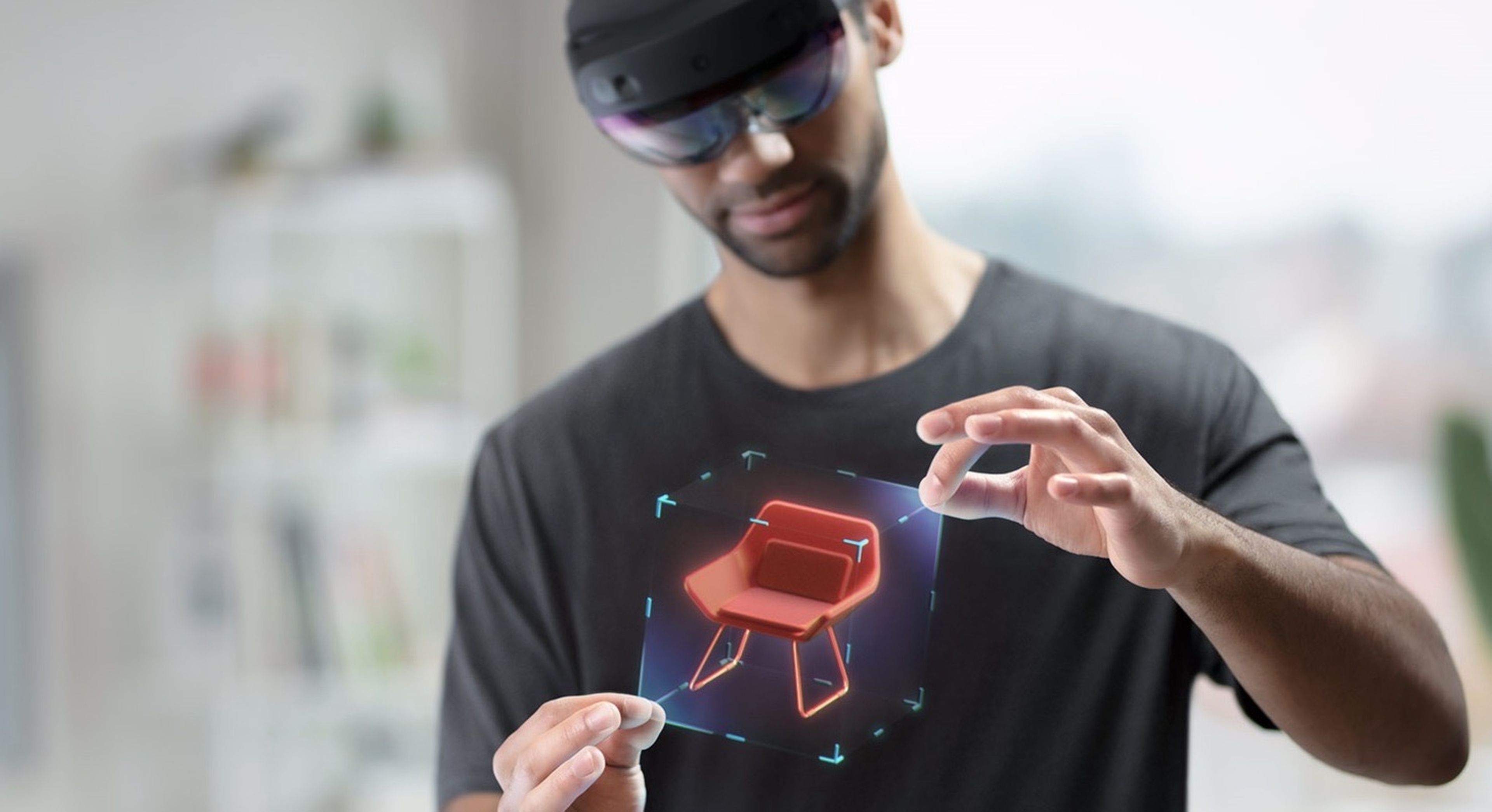 HoloLens 2 de Microsoft.