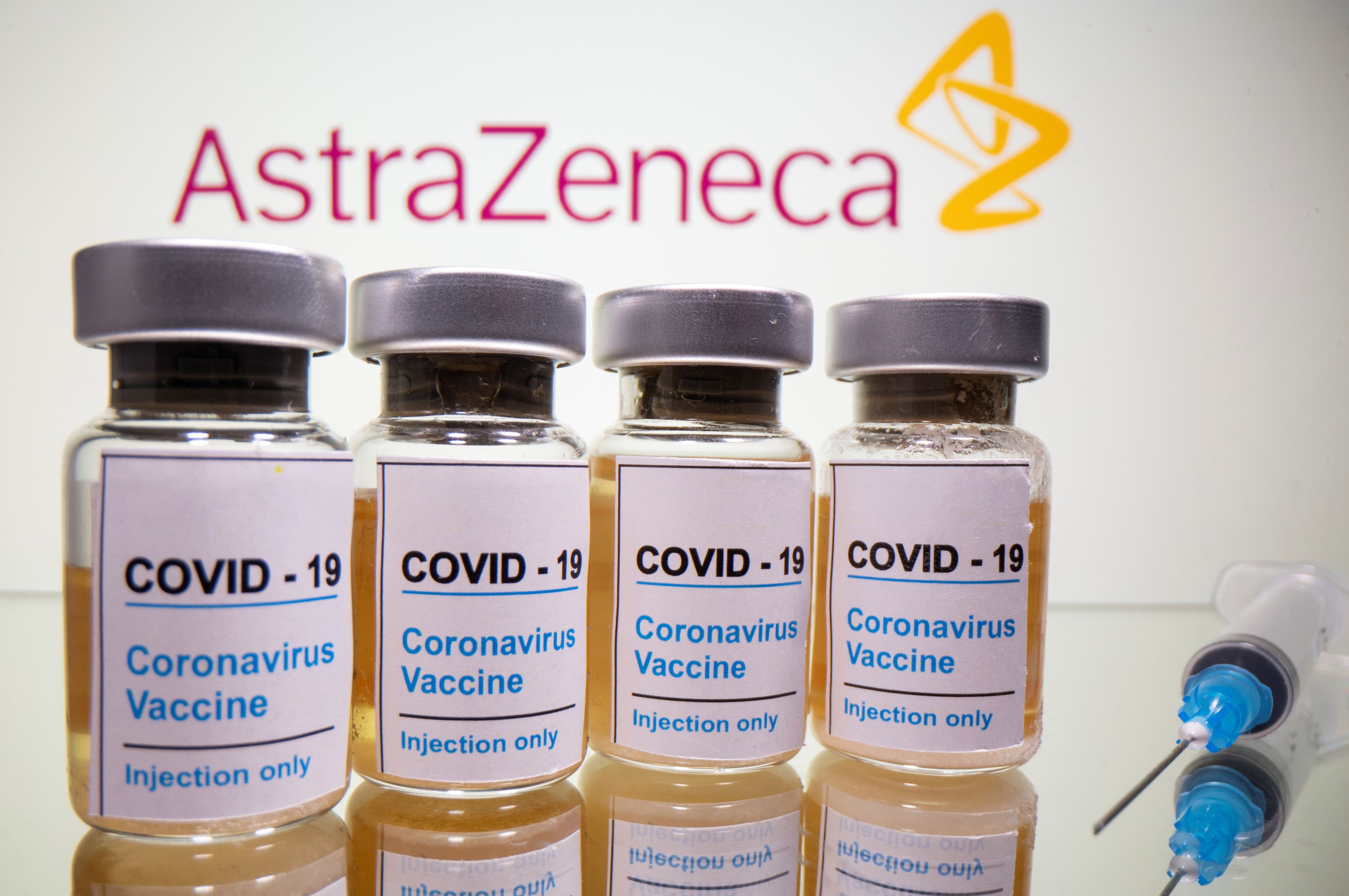 Ilustración de la vacuna de AstraZeneca