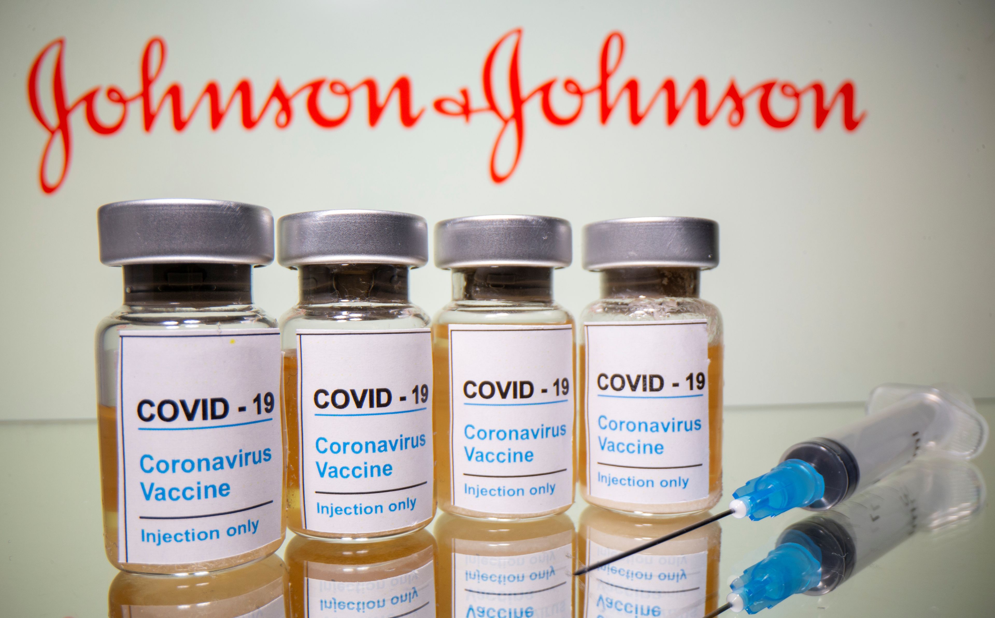 Ilustración de la vacuna de Johnson & Johnson