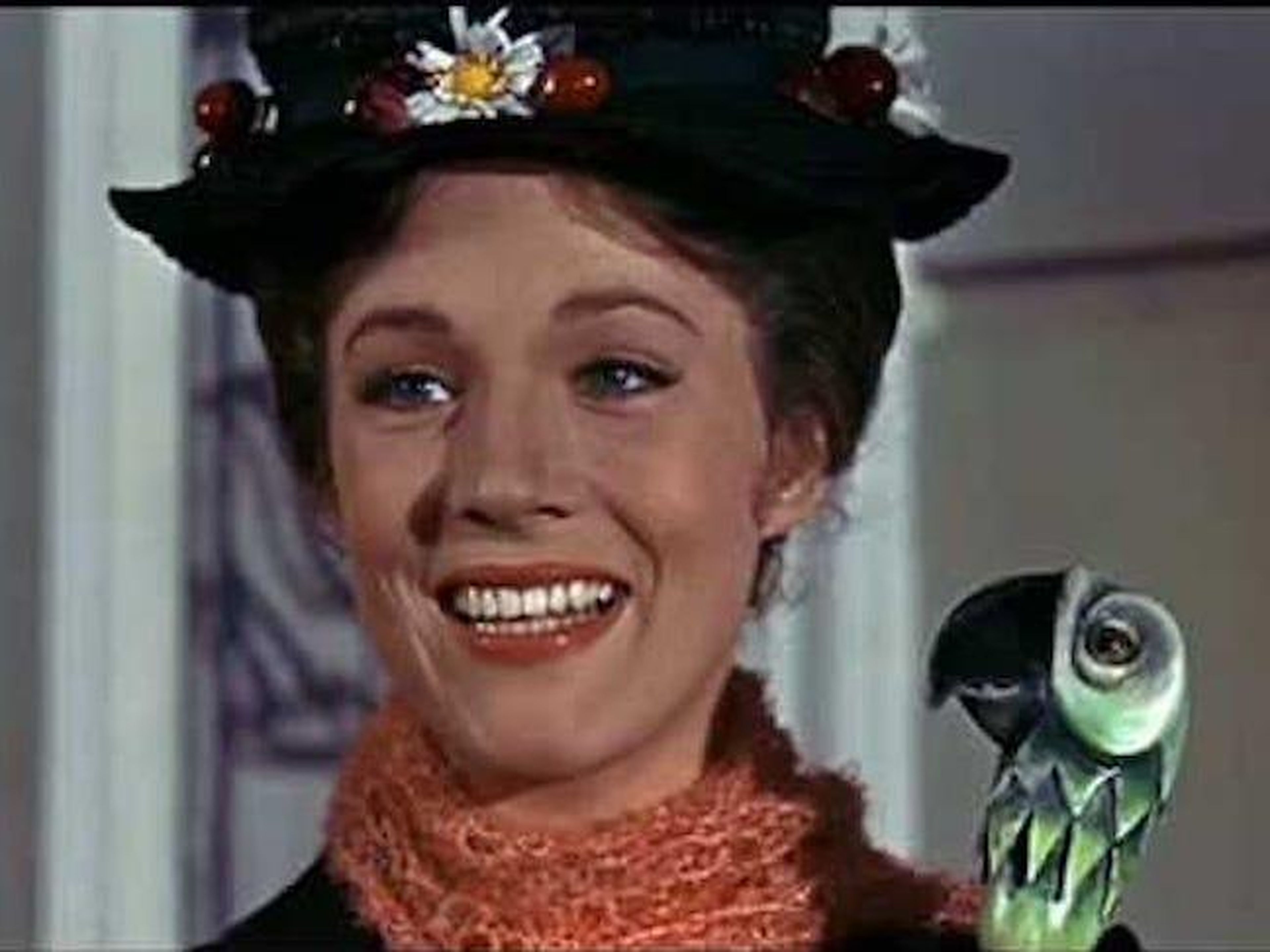 Julie Andrews en 'Mary Poppins'.