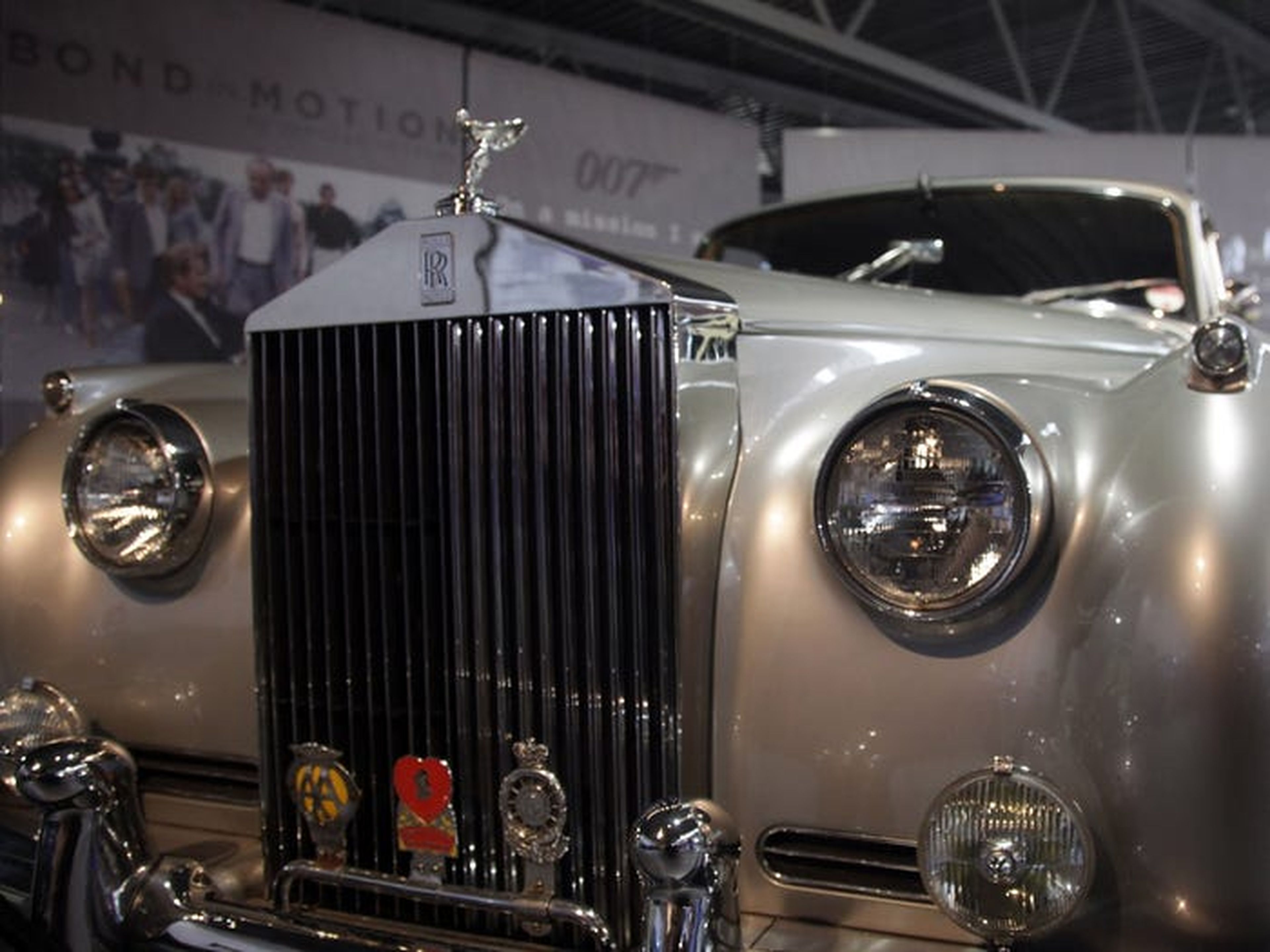 Silver Cloud II, un ejemplo de Rolls Royce antiguo.