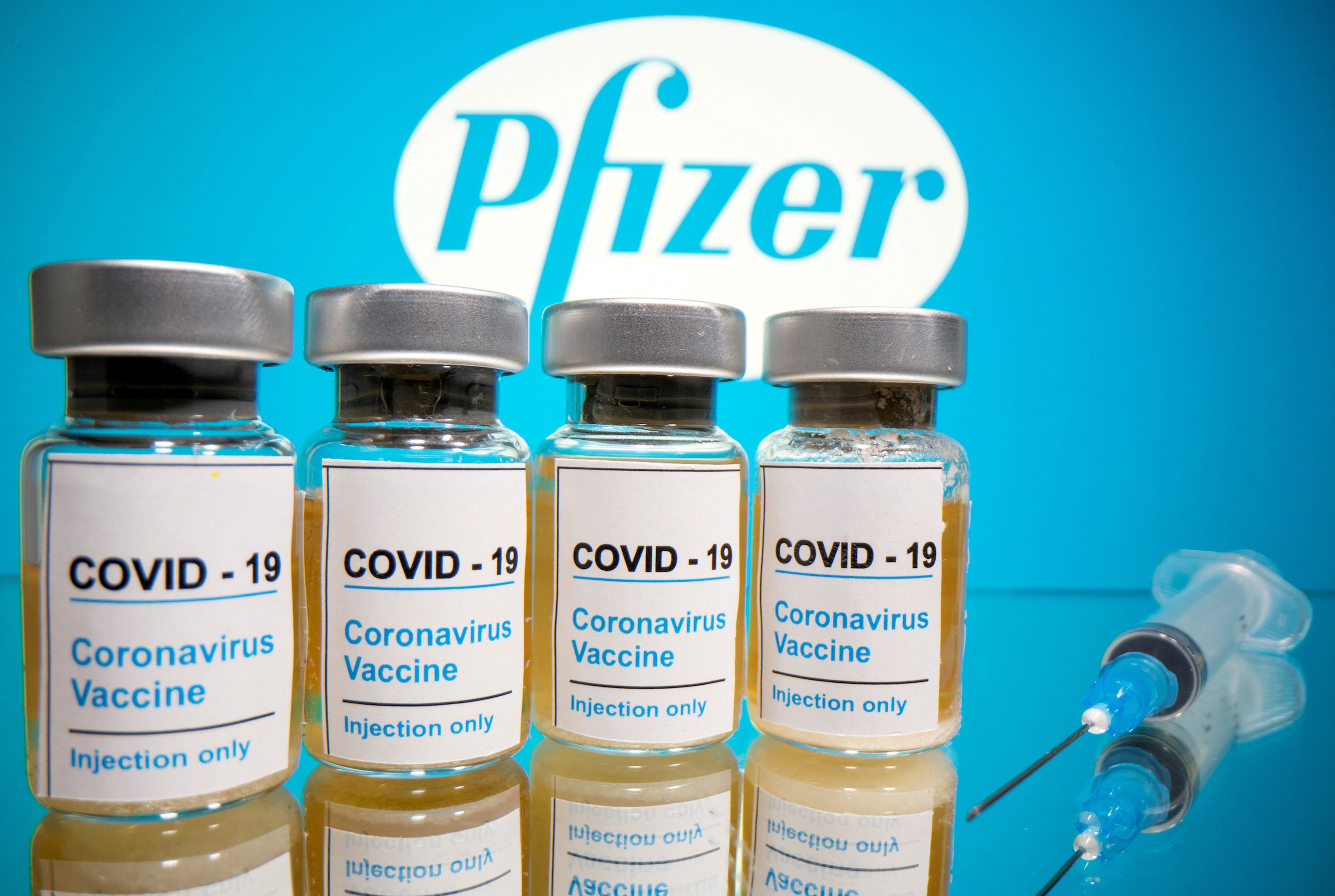 Vacuna Pfizer contra el coronavirus.