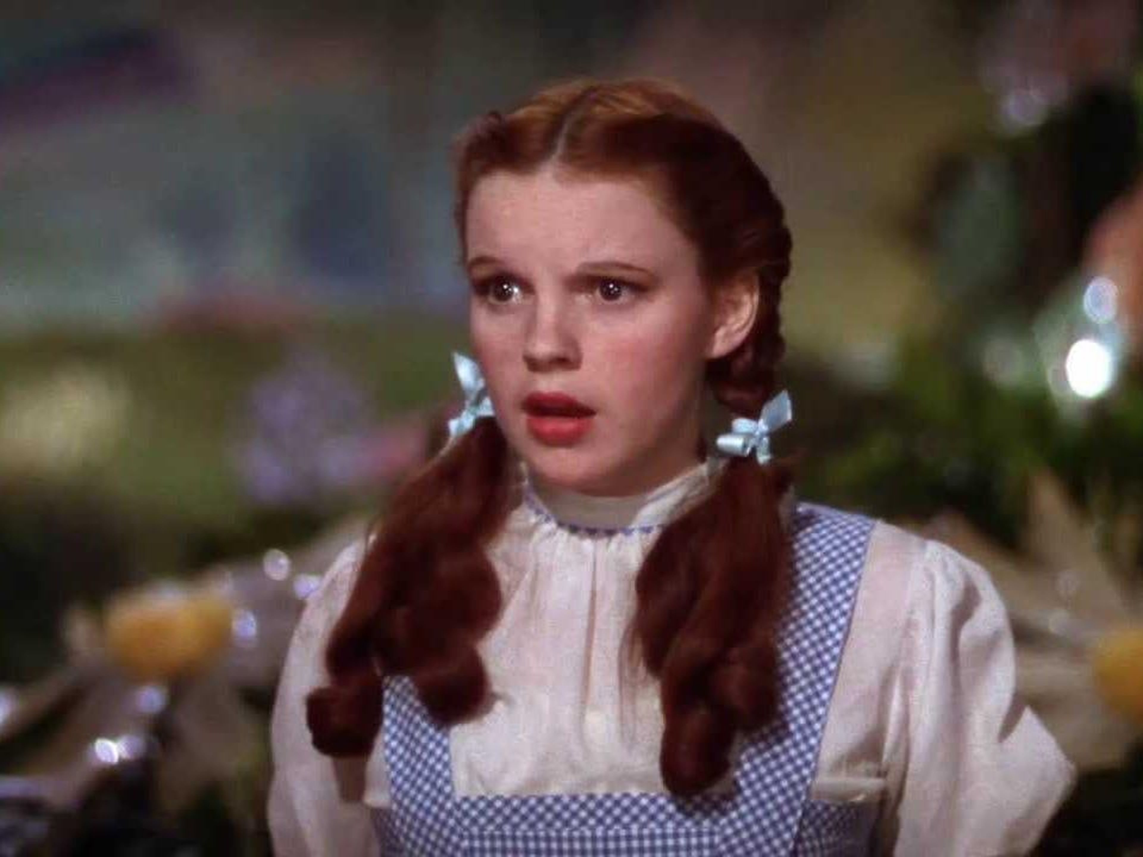 Judy Garland en 'El mago de Oz'.