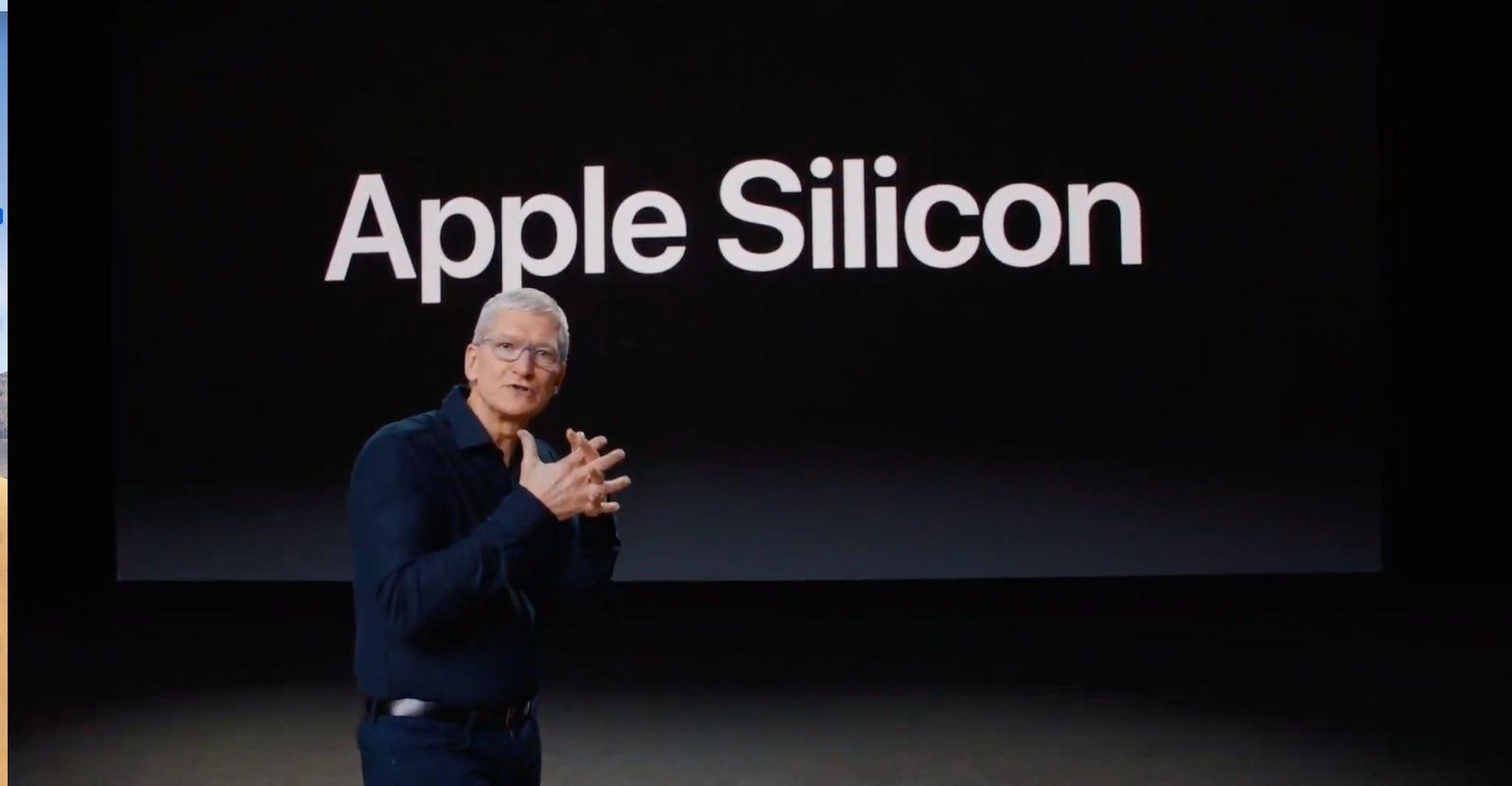 El CEO de Apple, Tim Cook en el WWDC.