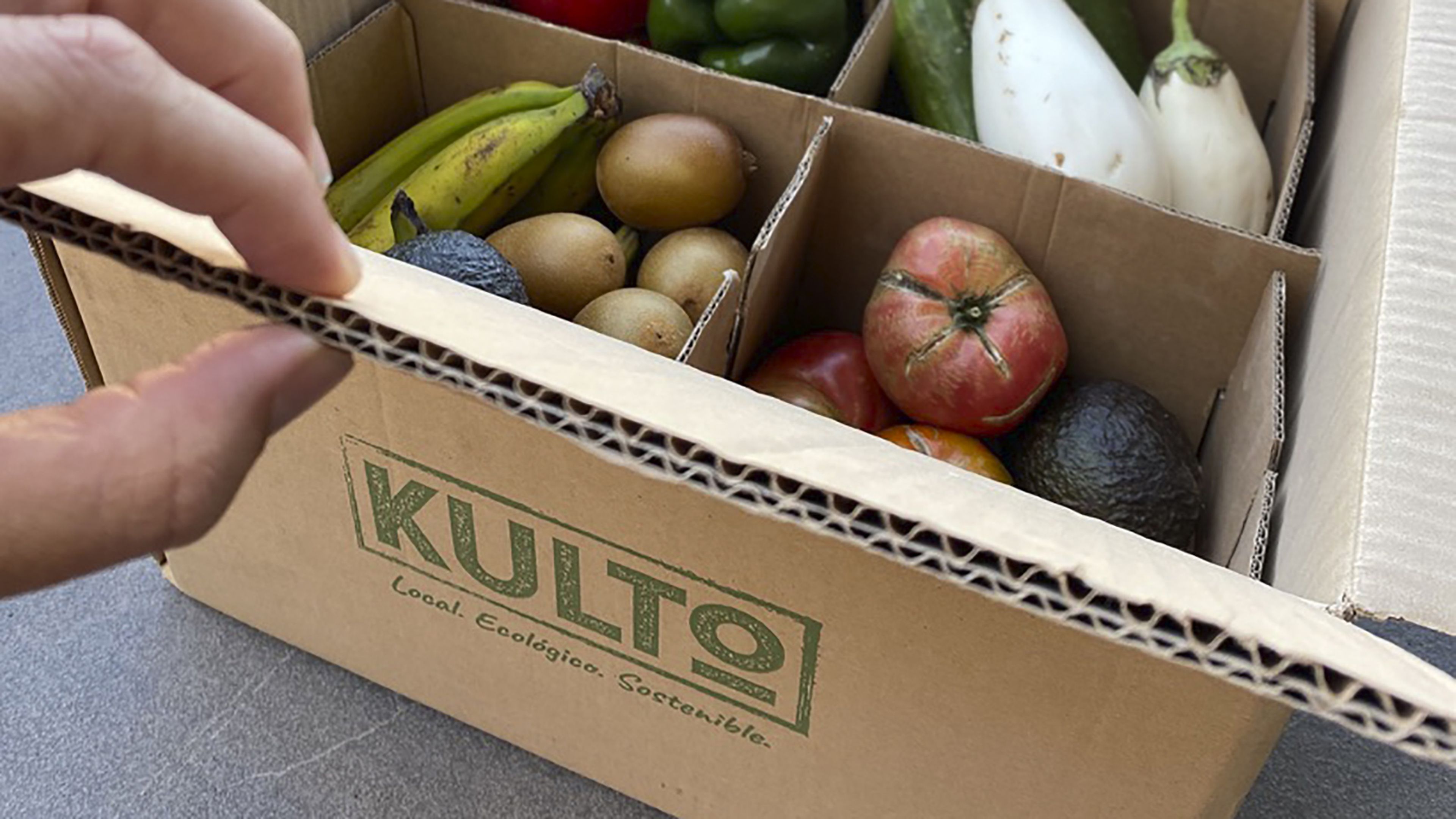 Caja con verduras de Proyecto Kulto