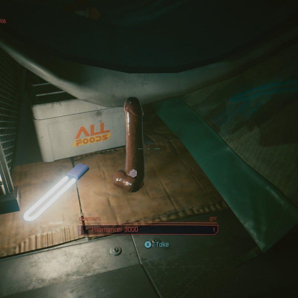 El motivo por el que hay dildos en todas partes en Cyberpunk 2077