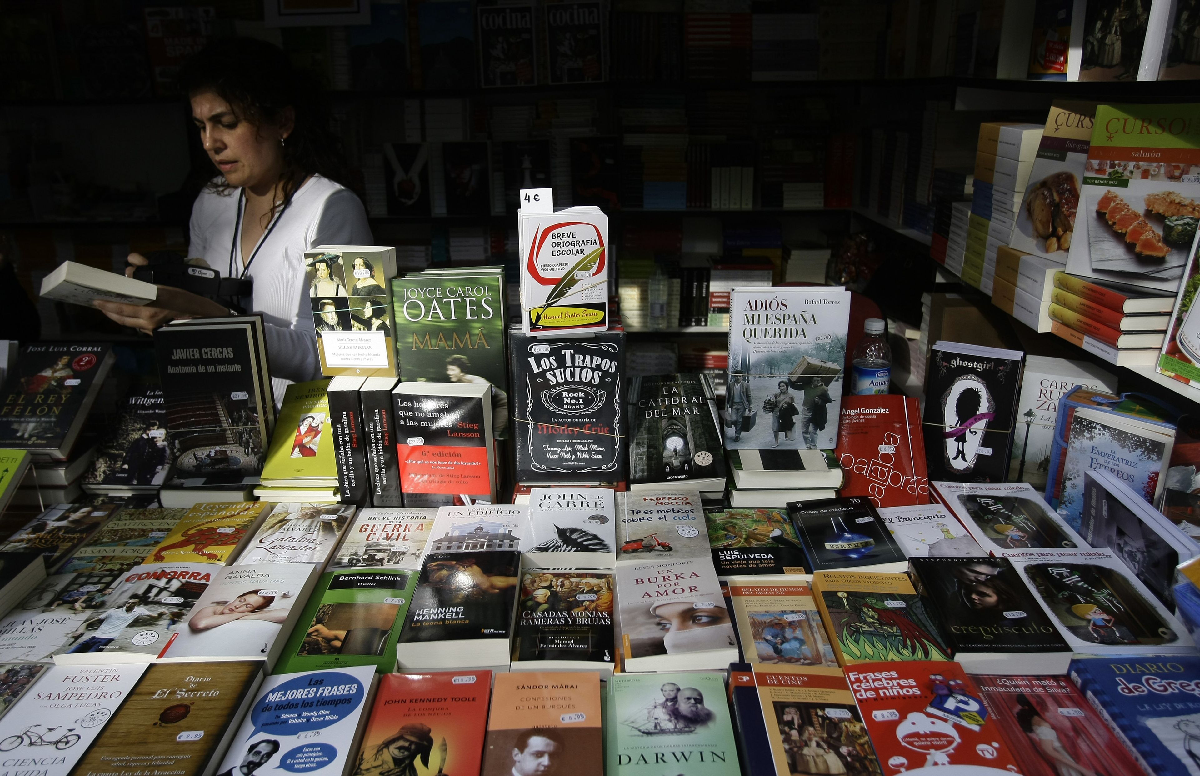 Feria del libro de Madrid.