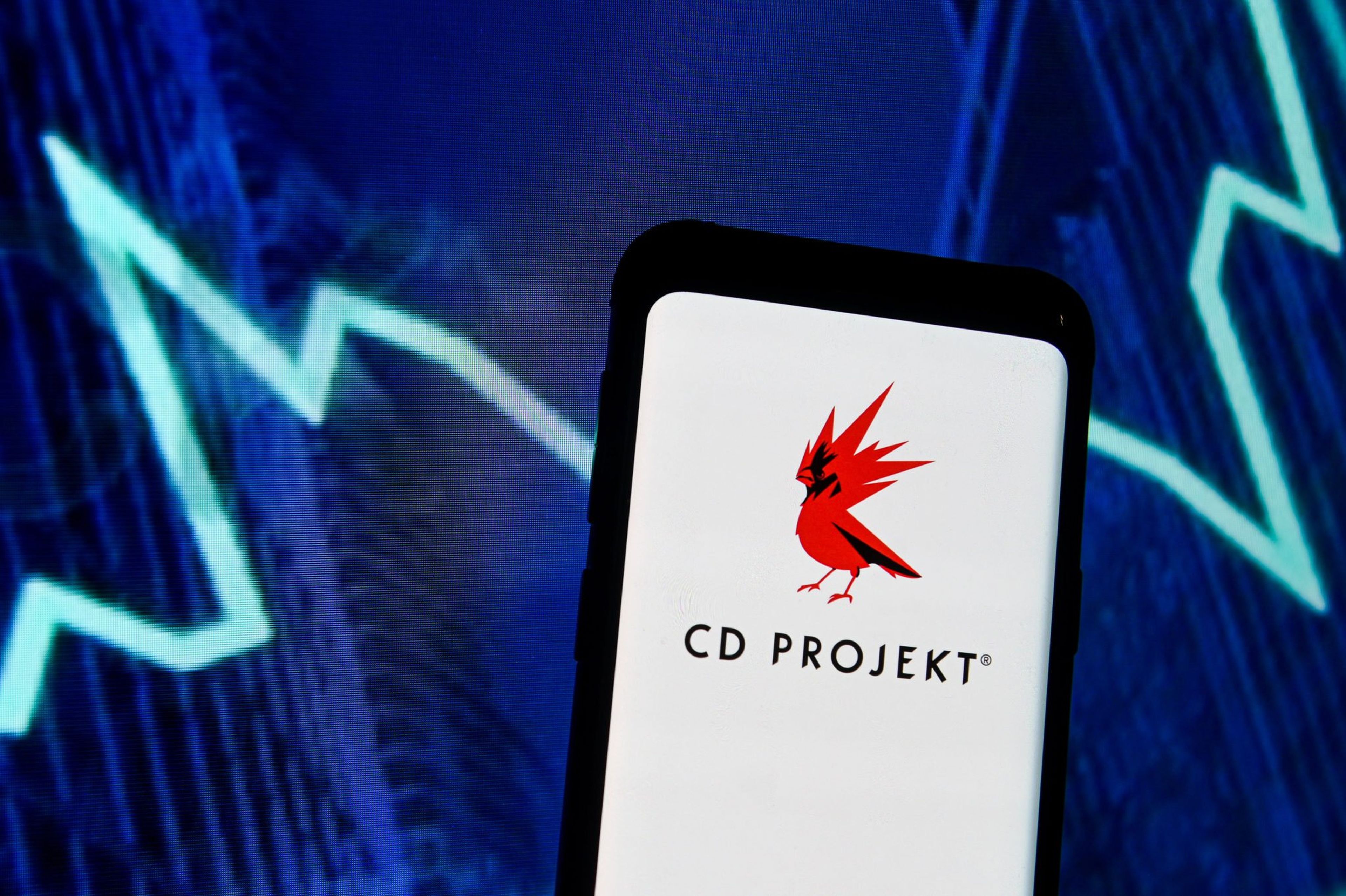 He aquí el logo de CD Projekt