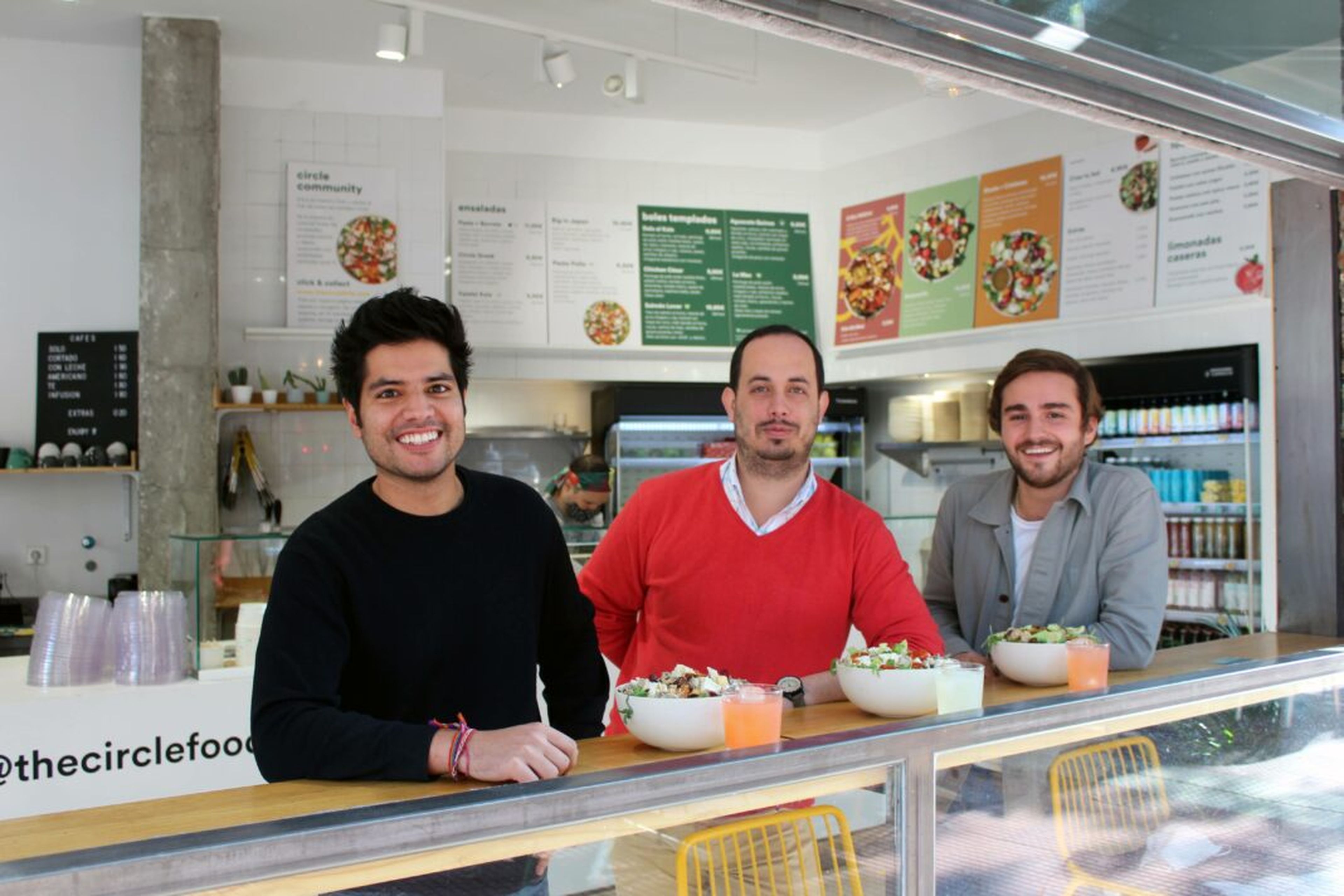 Karan Anand, cofundador; Carlos Esquivel, CTO; y Diogo Cunha, cofundador de Katoo (de izquierda a derecha).