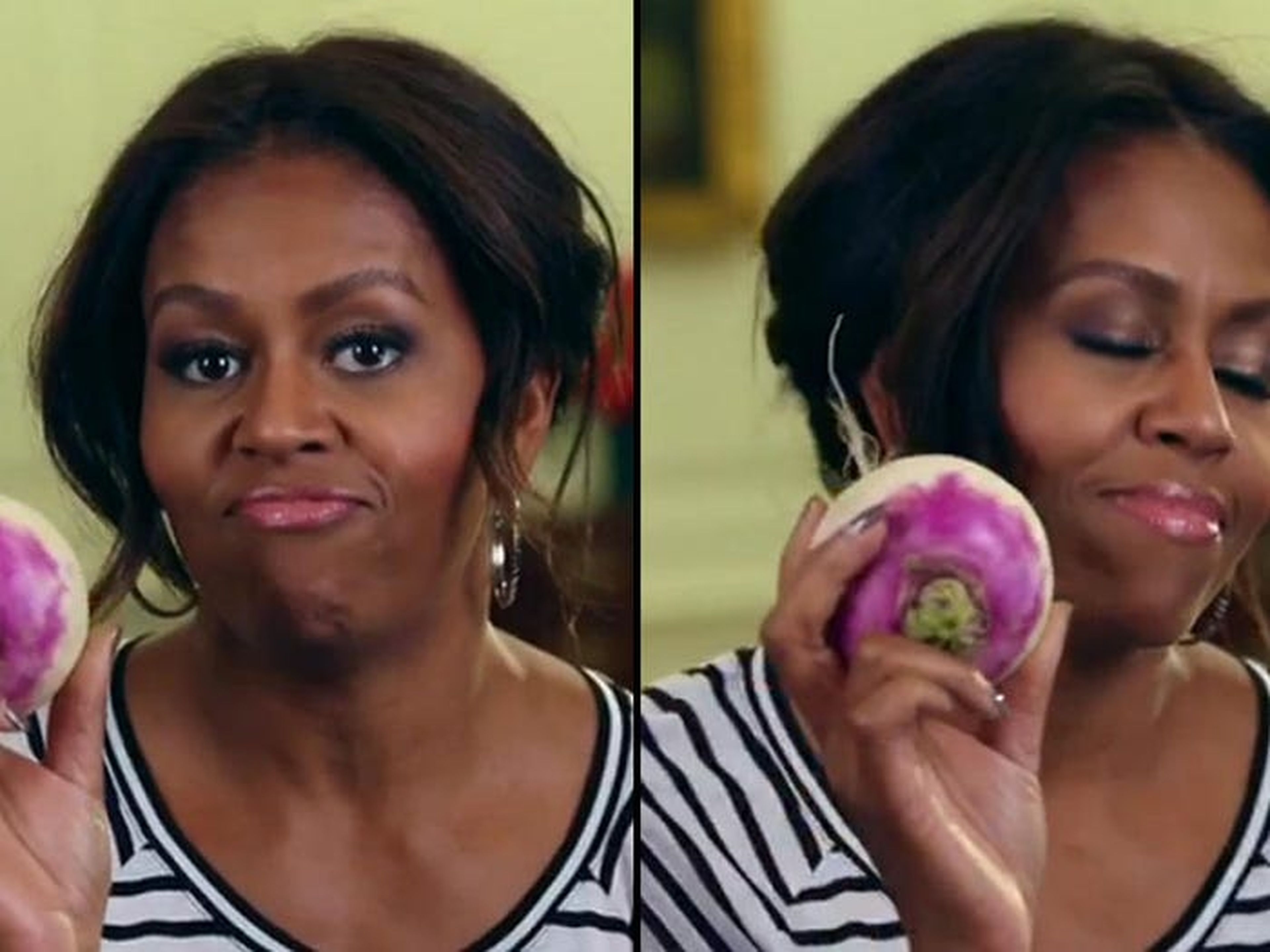 Michelle Obama sabe un par de cosas sobre alimentación saludable.